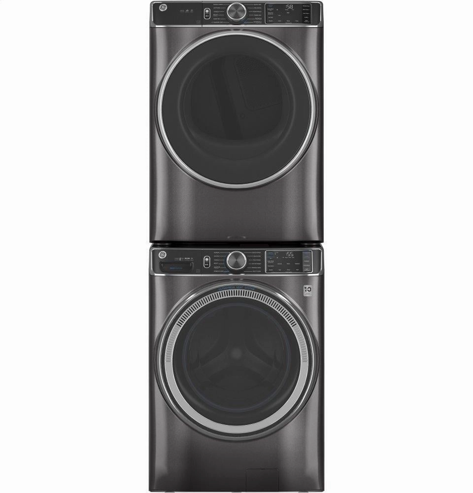 Ge Appliances GFD85ESPNDG Ge 7.8 Cu. Ft. Capacity Smart Front Load Electric Dryer With Steam And Sanitize Cycle