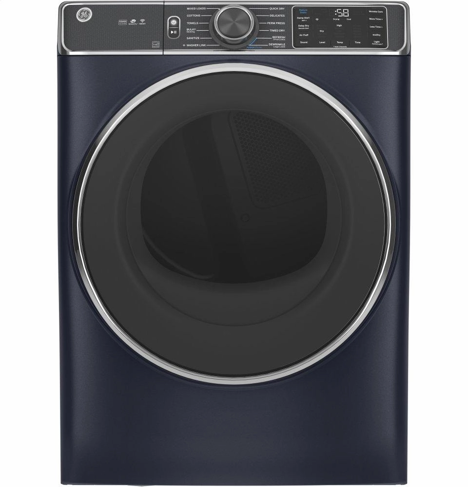 Ge Appliances GFD85ESPNRS Ge 7.8 Cu. Ft. Capacity Smart Front Load Electric Dryer With Steam And Sanitize Cycle