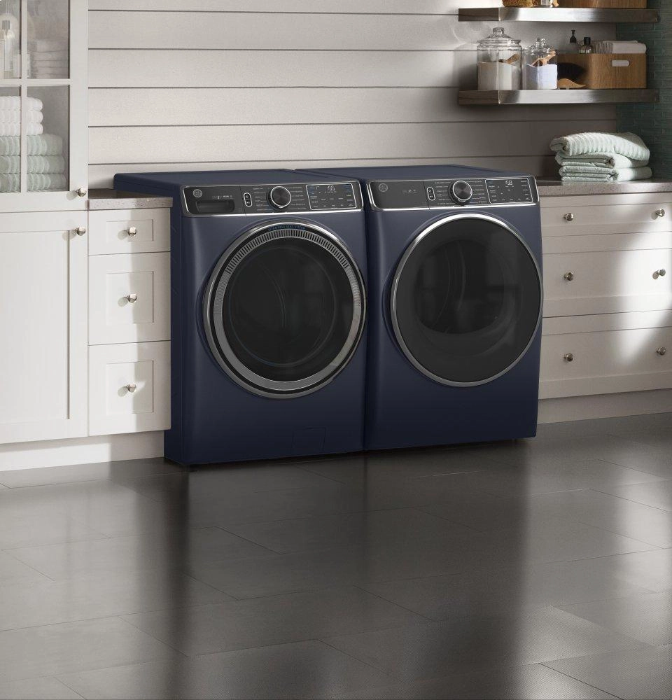 Ge Appliances GFD85ESPNRS Ge 7.8 Cu. Ft. Capacity Smart Front Load Electric Dryer With Steam And Sanitize Cycle