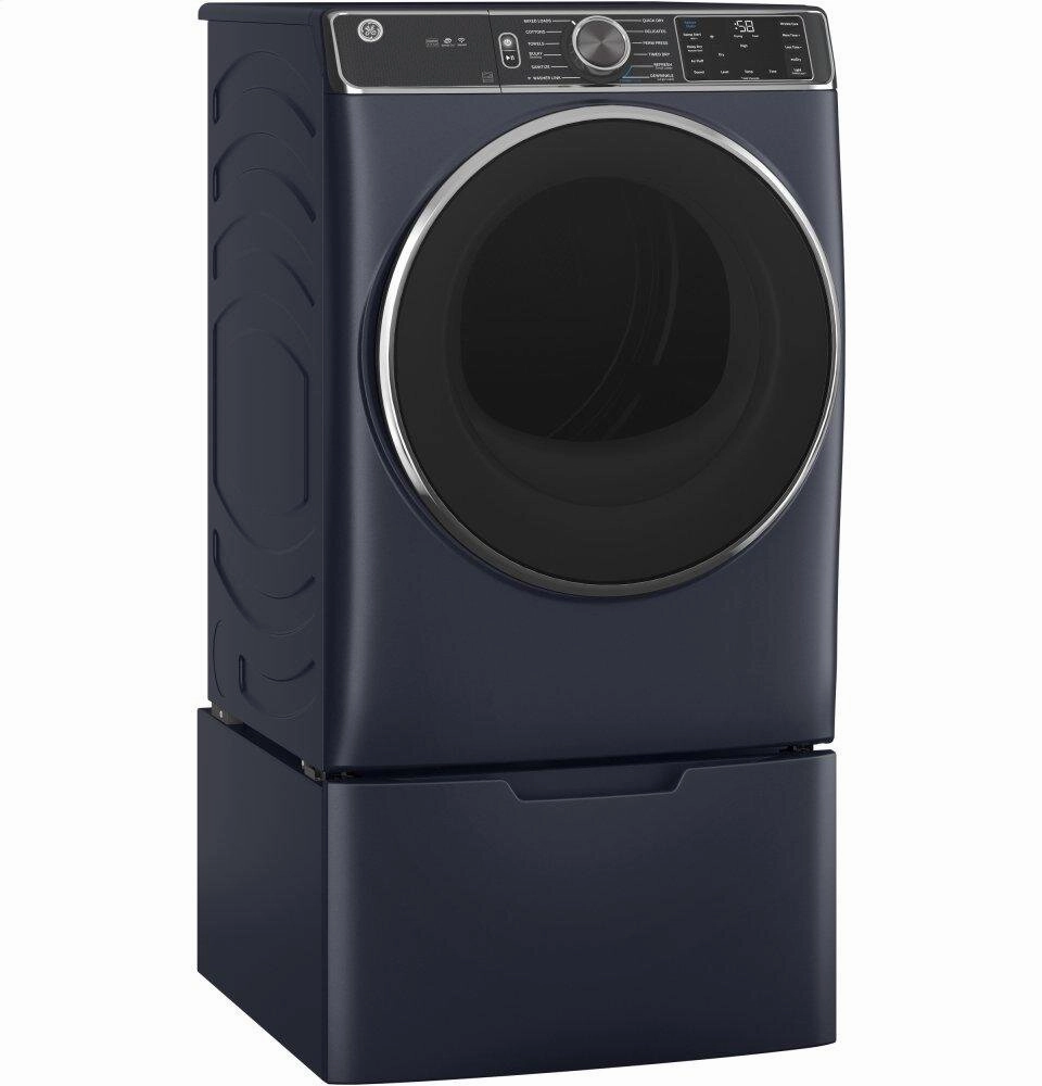Ge Appliances GFD85ESPNRS Ge 7.8 Cu. Ft. Capacity Smart Front Load Electric Dryer With Steam And Sanitize Cycle