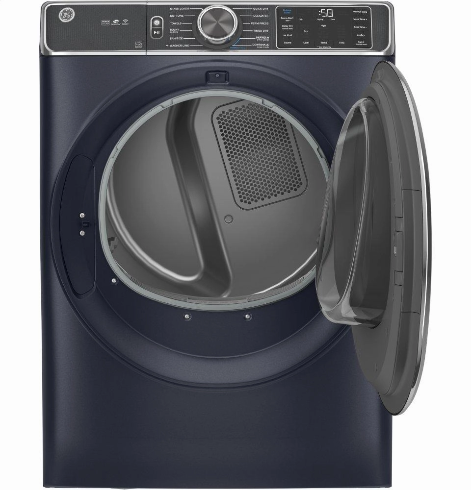 Ge Appliances GFD85ESPNRS Ge 7.8 Cu. Ft. Capacity Smart Front Load Electric Dryer With Steam And Sanitize Cycle