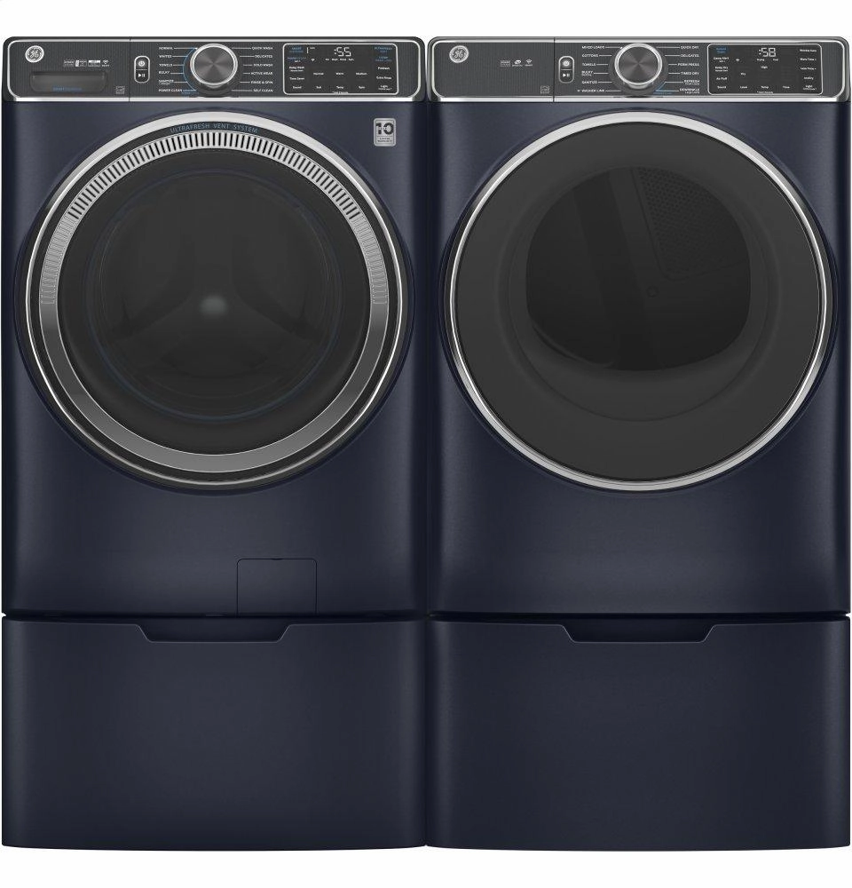 Ge Appliances GFD85ESPNRS Ge 7.8 Cu. Ft. Capacity Smart Front Load Electric Dryer With Steam And Sanitize Cycle