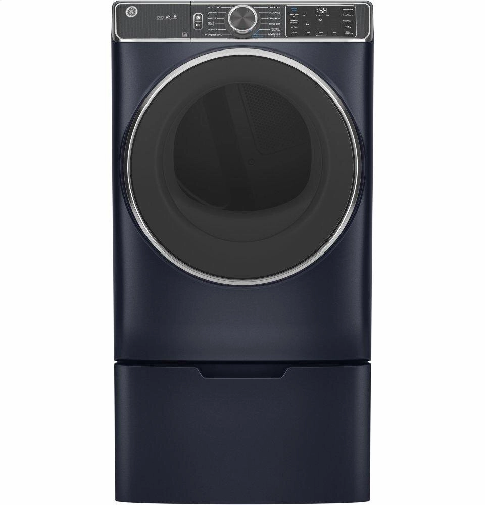 Ge Appliances GFD85ESPNRS Ge 7.8 Cu. Ft. Capacity Smart Front Load Electric Dryer With Steam And Sanitize Cycle