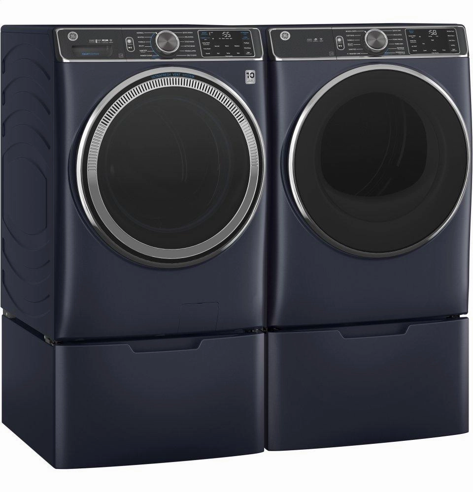 Ge Appliances GFD85ESPNRS Ge 7.8 Cu. Ft. Capacity Smart Front Load Electric Dryer With Steam And Sanitize Cycle