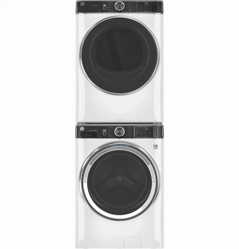 Ge Appliances GFD85ESSNWW Ge 7.8 Cu. Ft. Capacity Smart Front Load Electric Dryer With Steam And Sanitize Cycle