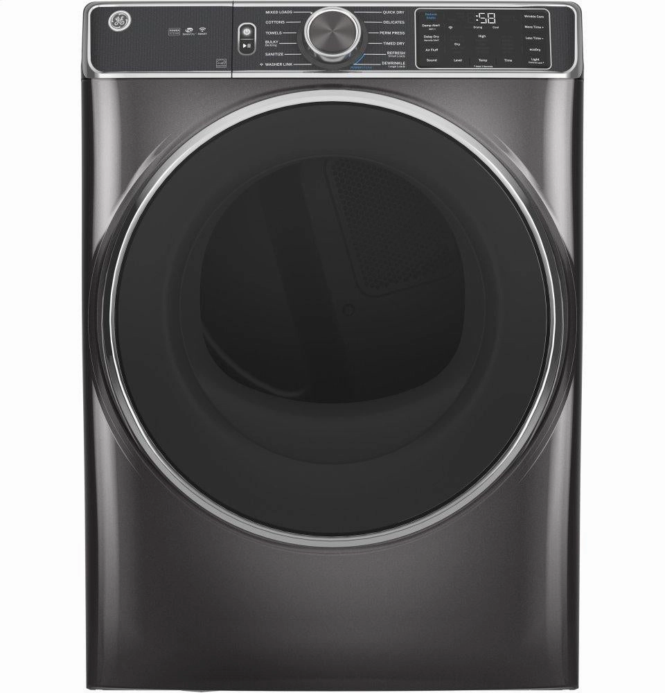 Ge Appliances GFD85GSPNDG Ge 7.8 Cu. Ft. Capacity Smart Front Load Gas Dryer With Steam And Sanitize Cycle