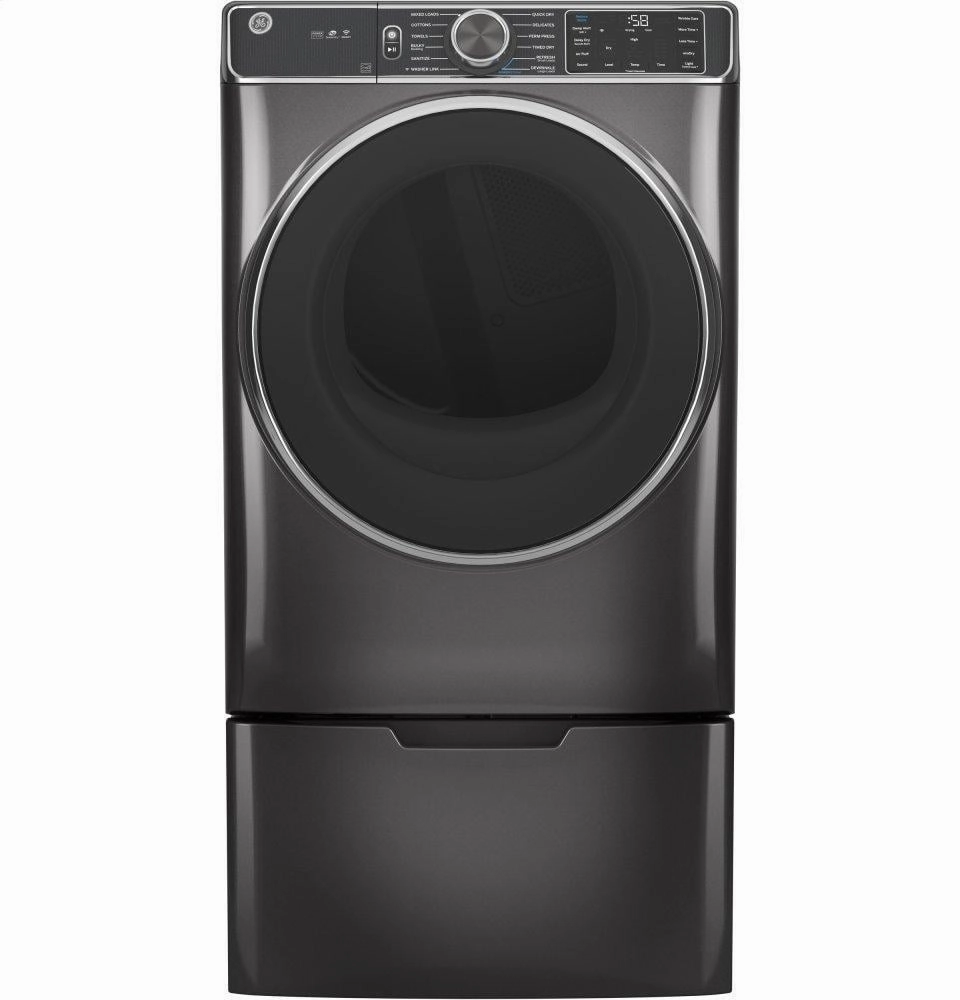 Ge Appliances GFD85GSPNDG Ge 7.8 Cu. Ft. Capacity Smart Front Load Gas Dryer With Steam And Sanitize Cycle