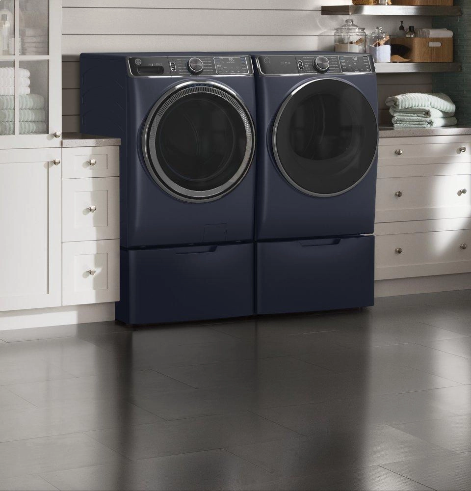 Ge Appliances GFD85GSPNRS Ge 7.8 Cu. Ft. Capacity Smart Front Load Gas Dryer With Steam And Sanitize Cycle