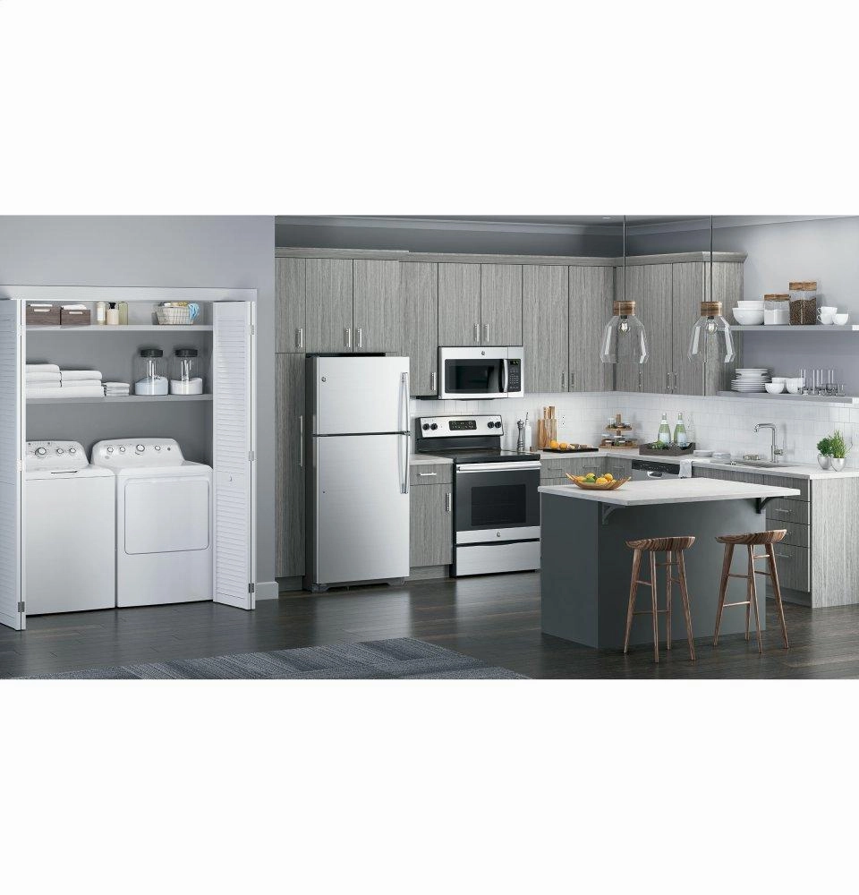 Ge Appliances GTD42EASJWW Ge 7.2 Cu. Ft. Capacity Aluminized Alloy Drum Electric Dryer