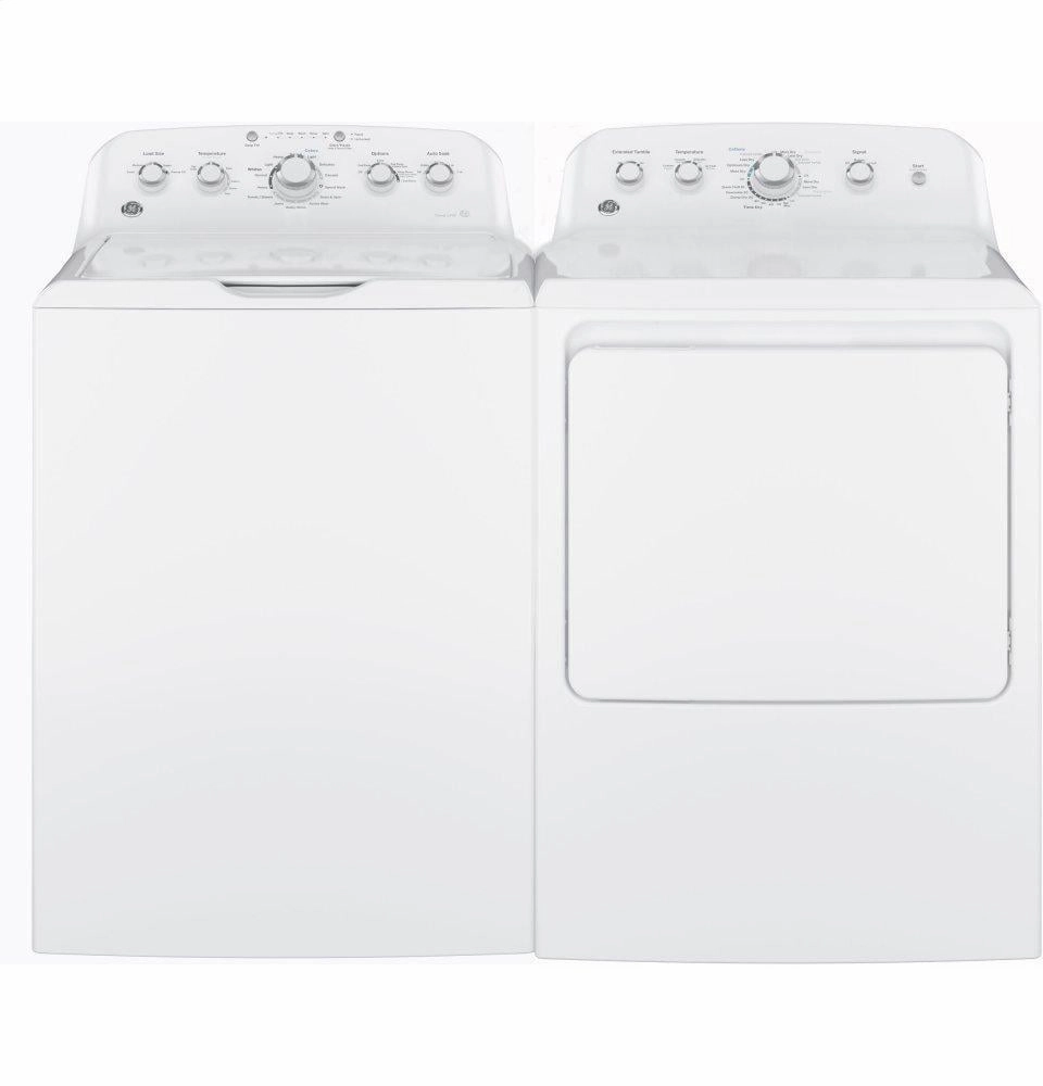 Ge Appliances GTD42EASJWW Ge 7.2 Cu. Ft. Capacity Aluminized Alloy Drum Electric Dryer