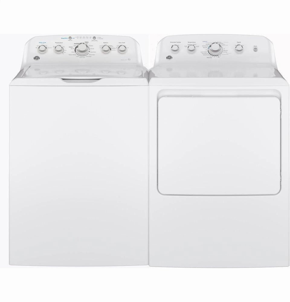 Ge Appliances GTD42EASJWW Ge 7.2 Cu. Ft. Capacity Aluminized Alloy Drum Electric Dryer