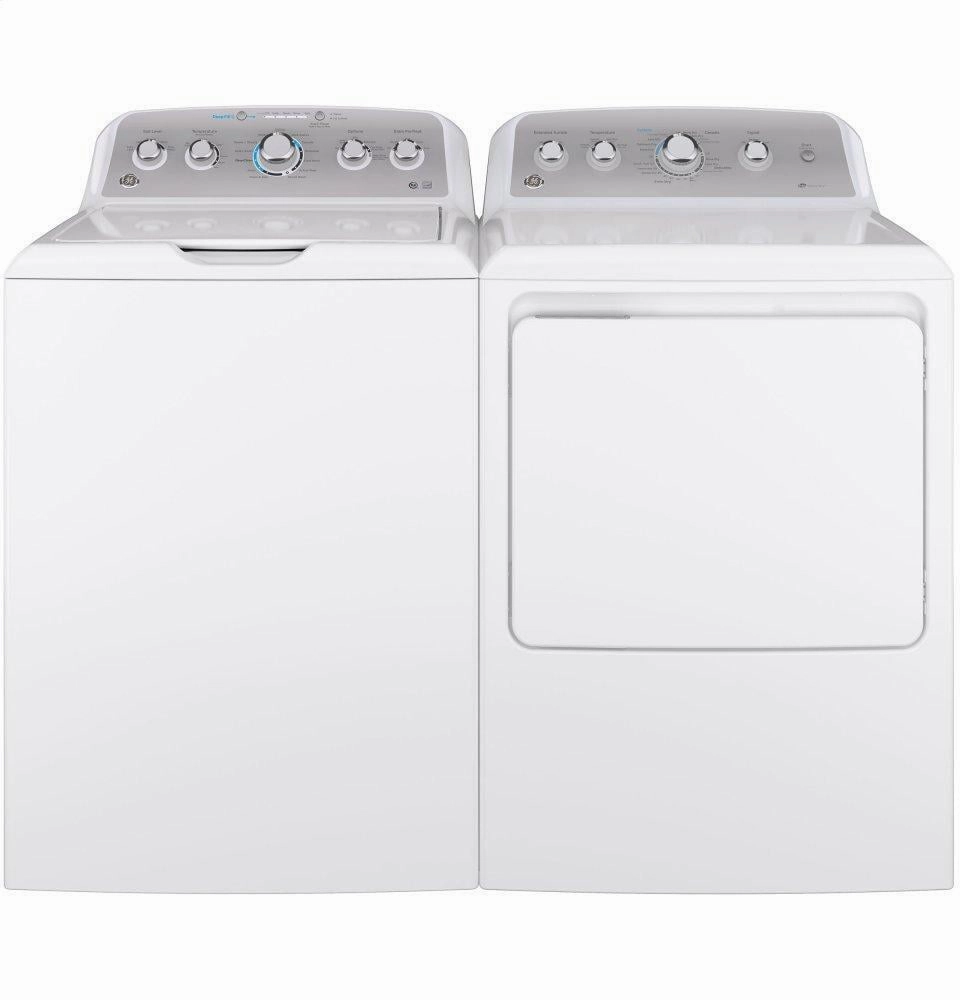 Ge Appliances GTD45EASJWS Ge 7.2 Cu. Ft. Capacity Aluminized Alloy Drum Electric Dryer With Sensor Dry