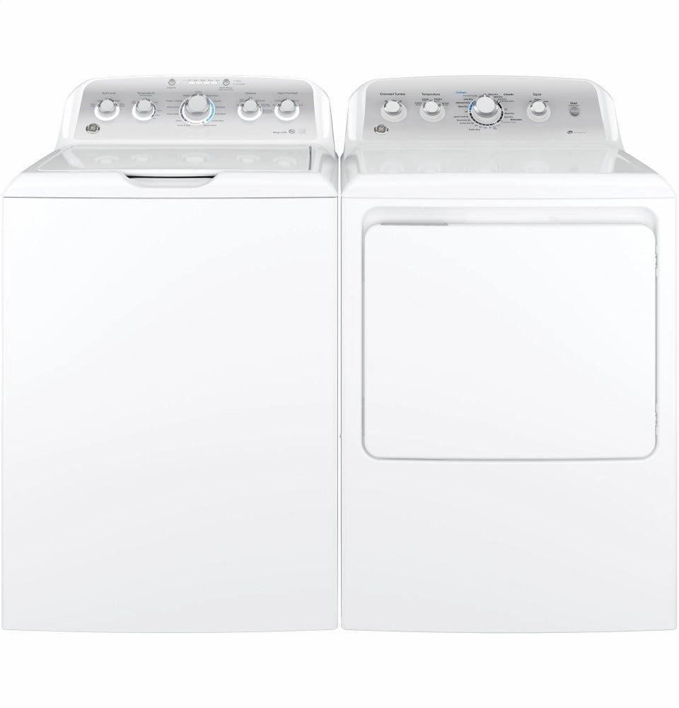 Ge Appliances GTD45GASJWS Ge 7.2 Cu. Ft. Capacity Aluminized Alloy Drum Gas Dryer With Sensor Dry