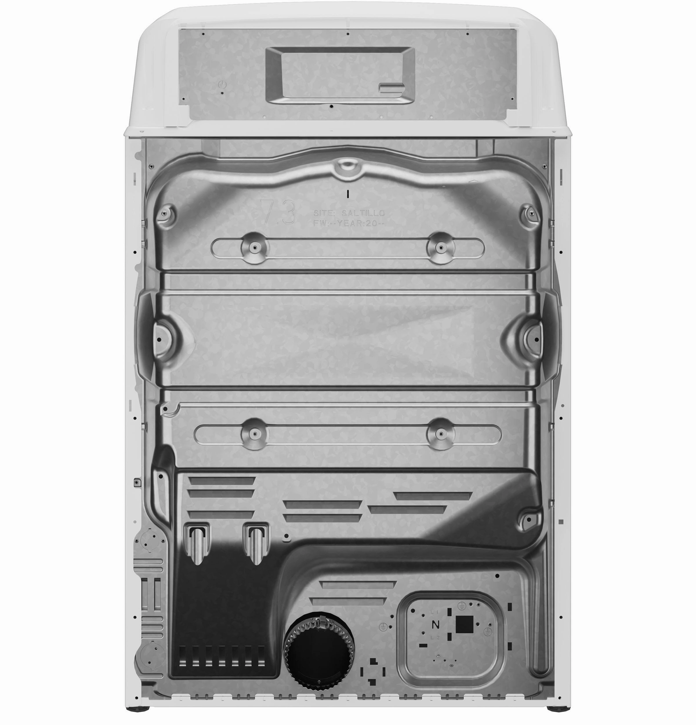 Ge Appliances GTD48EASWWB Ge 7.2 Cu. Ft. Capacity Electric&#X00A0;Dryer With Up To 120 Ft. Venting&#X00A0;And&#X00A0;Extended Tumble