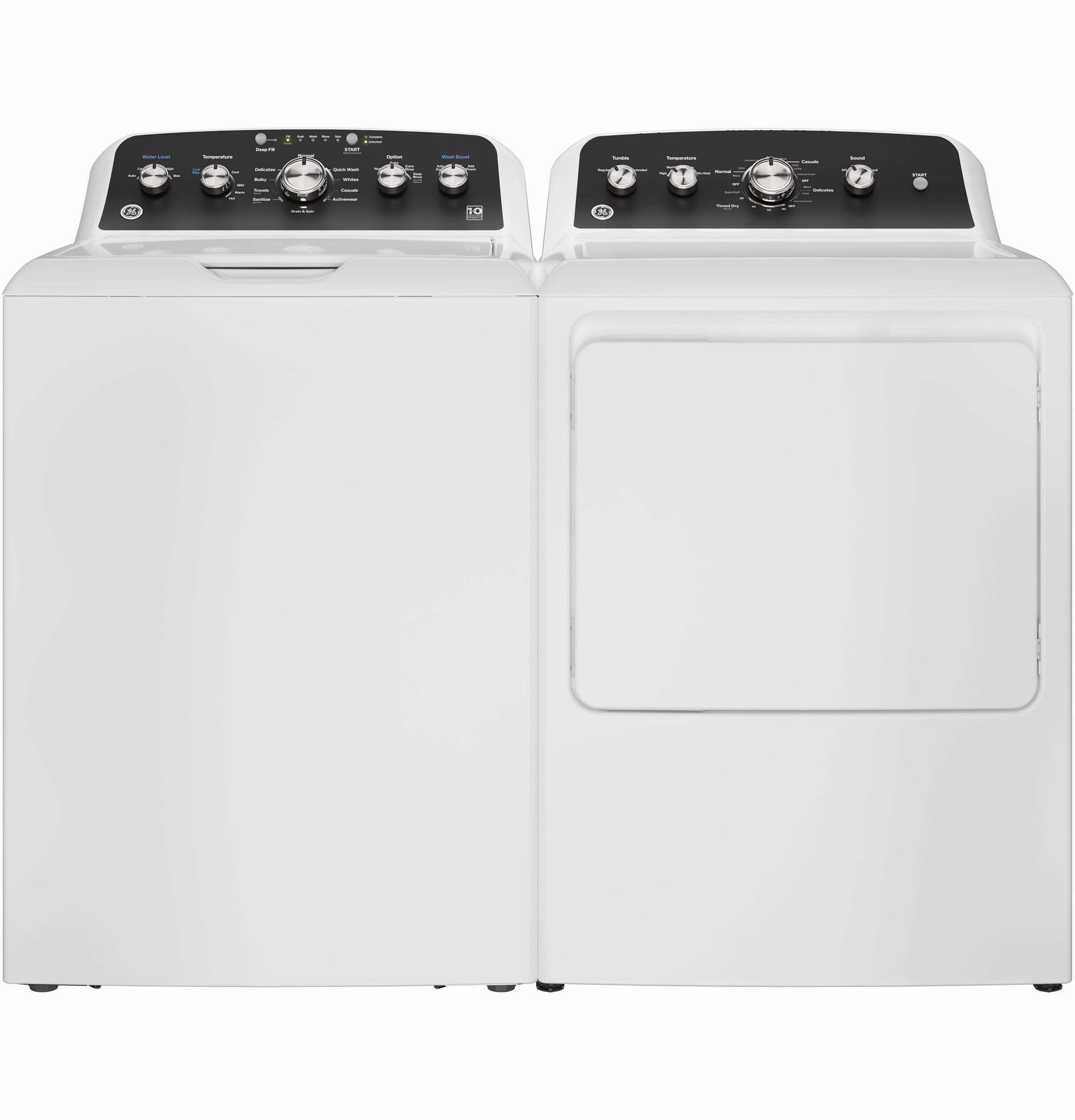 Ge Appliances GTD48EASWWB Ge 7.2 Cu. Ft. Capacity Electric&#X00A0;Dryer With Up To 120 Ft. Venting&#X00A0;And&#X00A0;Extended Tumble