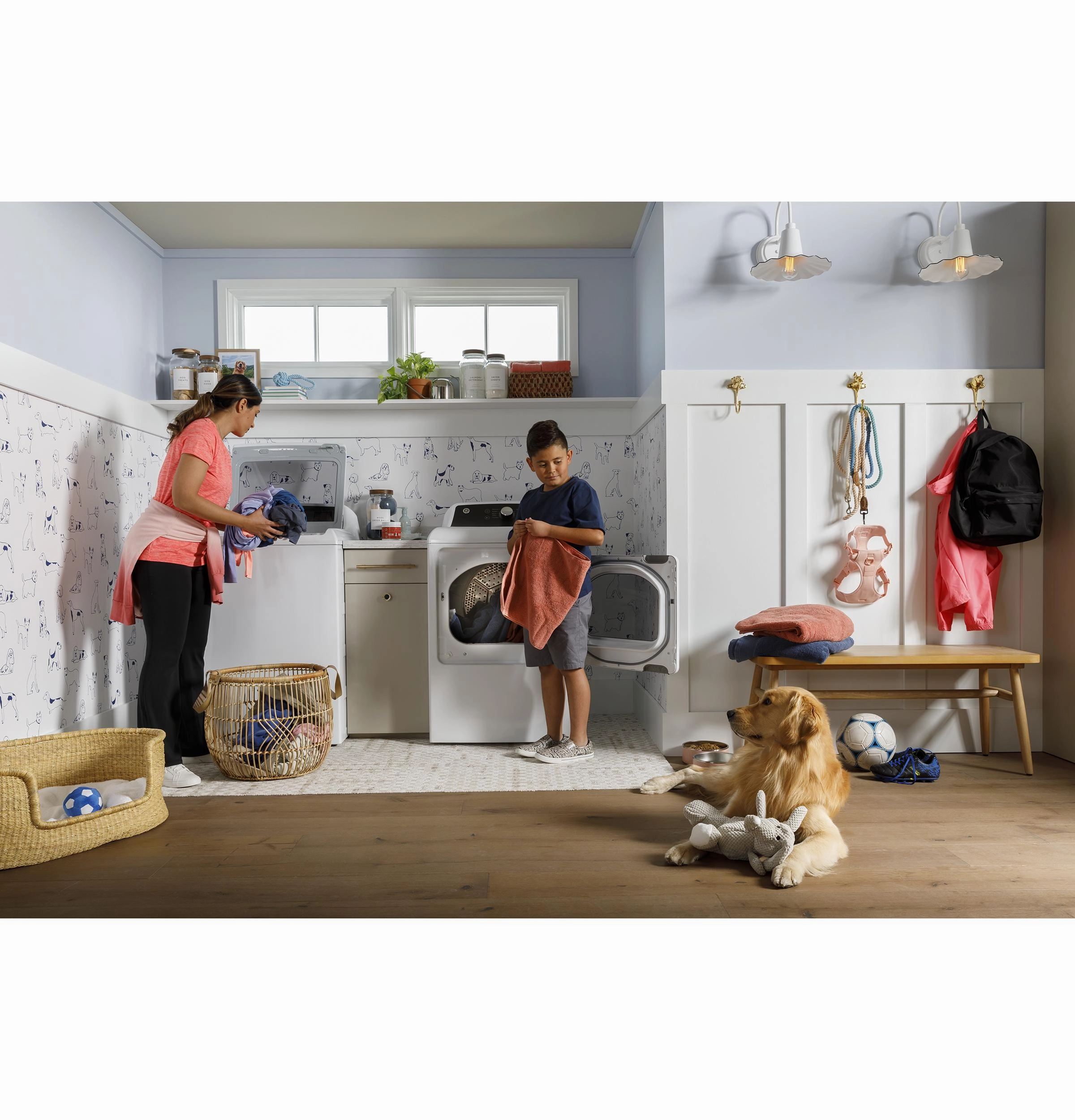 Ge Appliances GTD58EBSVWS Ge 7.4 Cu. Ft. Capacity With Sensor Dry Electric Dryer