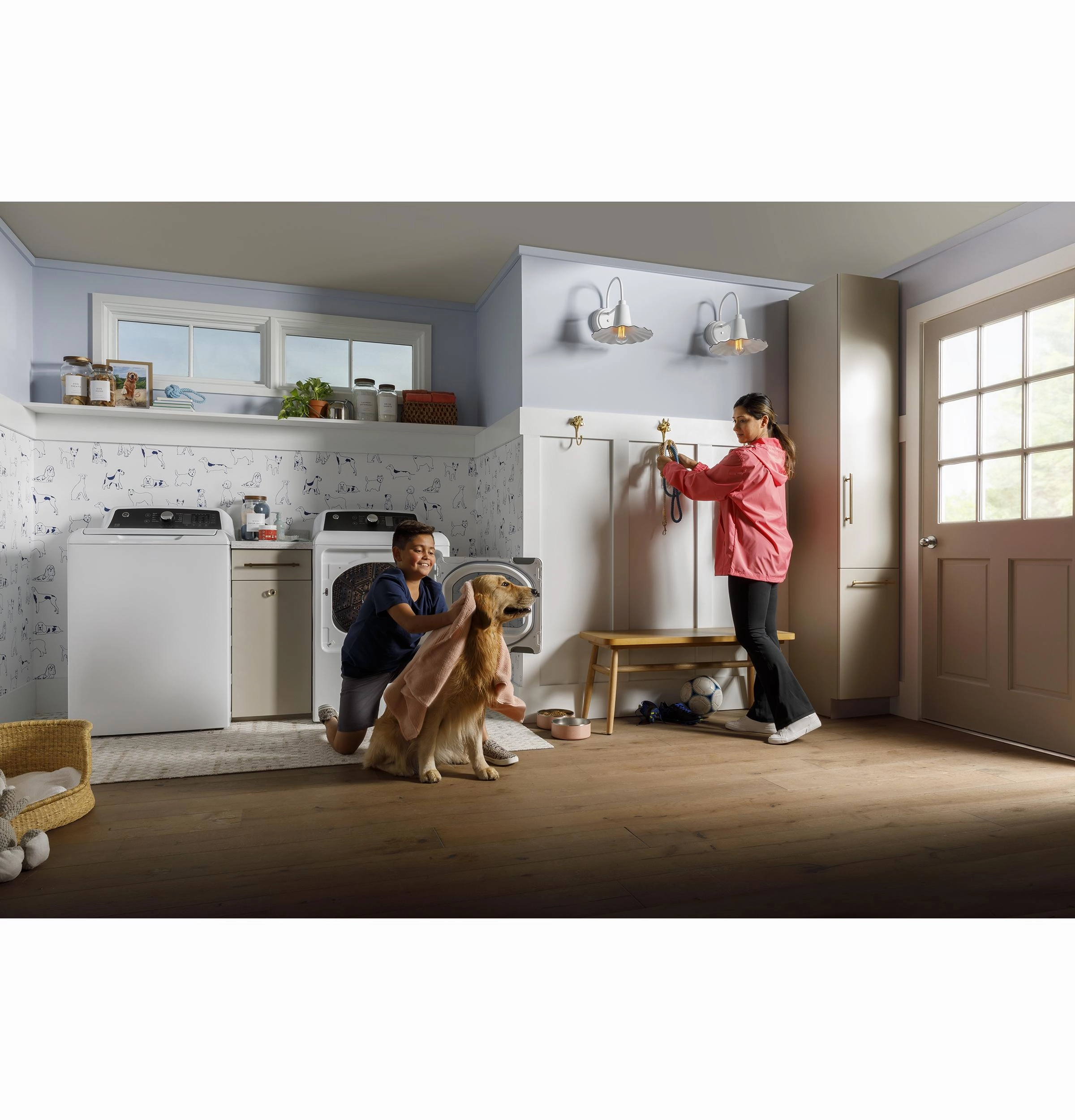 Ge Appliances GTD58EBSVWS Ge 7.4 Cu. Ft. Capacity With Sensor Dry Electric Dryer