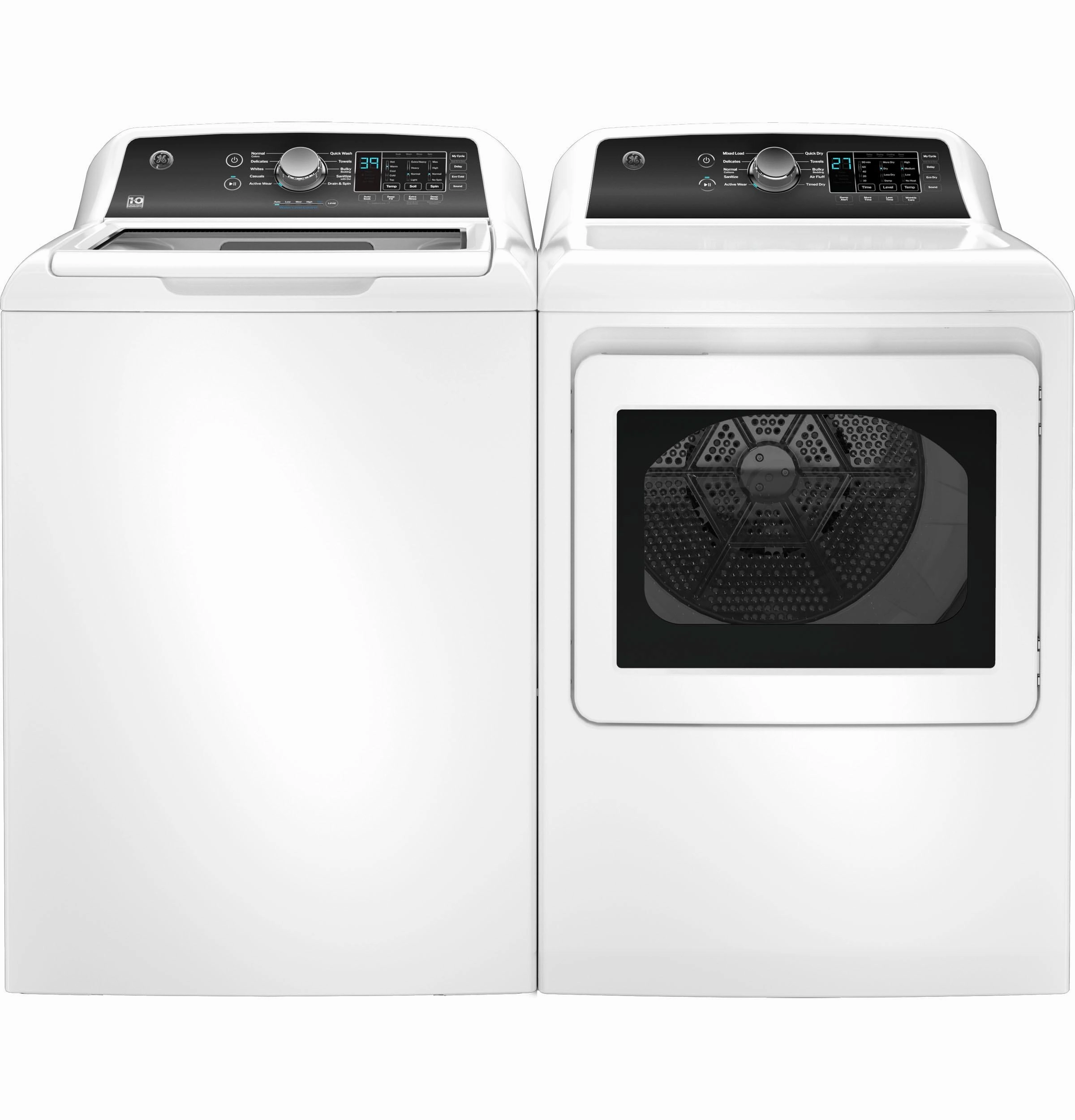 Ge Appliances GTD58EBSVWS Ge 7.4 Cu. Ft. Capacity With Sensor Dry Electric Dryer