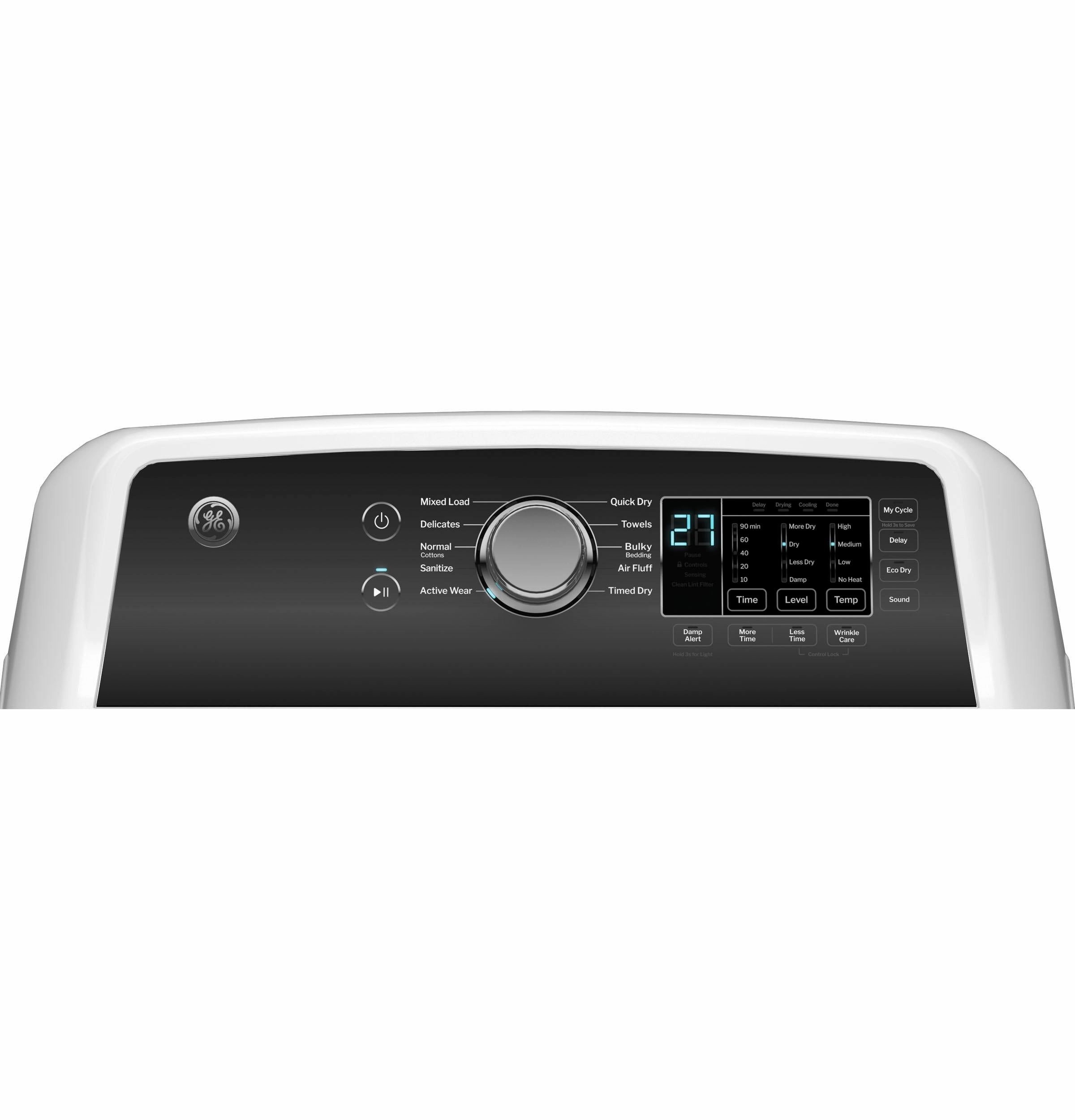 Ge Appliances GTD58EBSVWS Ge 7.4 Cu. Ft. Capacity With Sensor Dry Electric Dryer