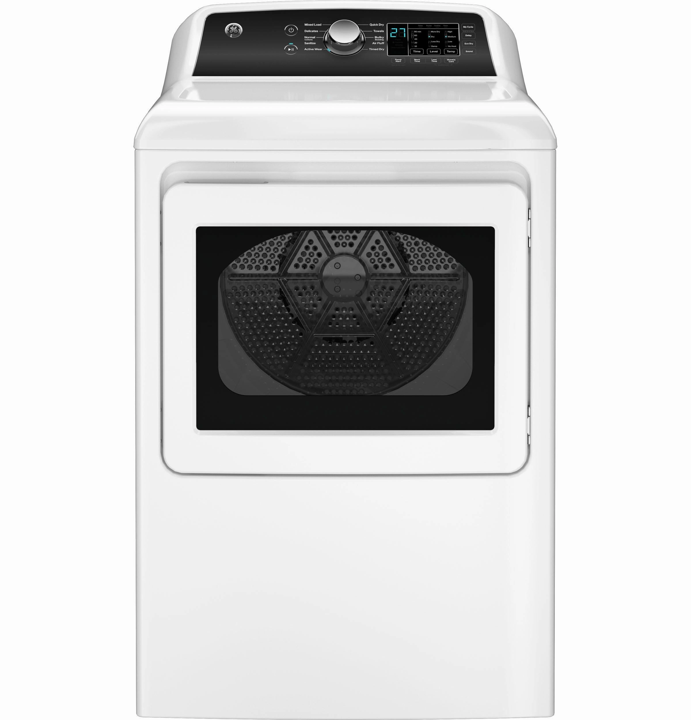 Ge Appliances GTD58GBSVWS Ge 7.4 Cu. Ft. Capacity With Sensor Dry Gas Dryer