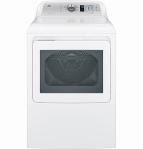 Ge Appliances GTD65EBSJWS Ge 7.4 Cu. Ft. Capacity Aluminized Alloy Drum Electric Dryer With Sensor Dry