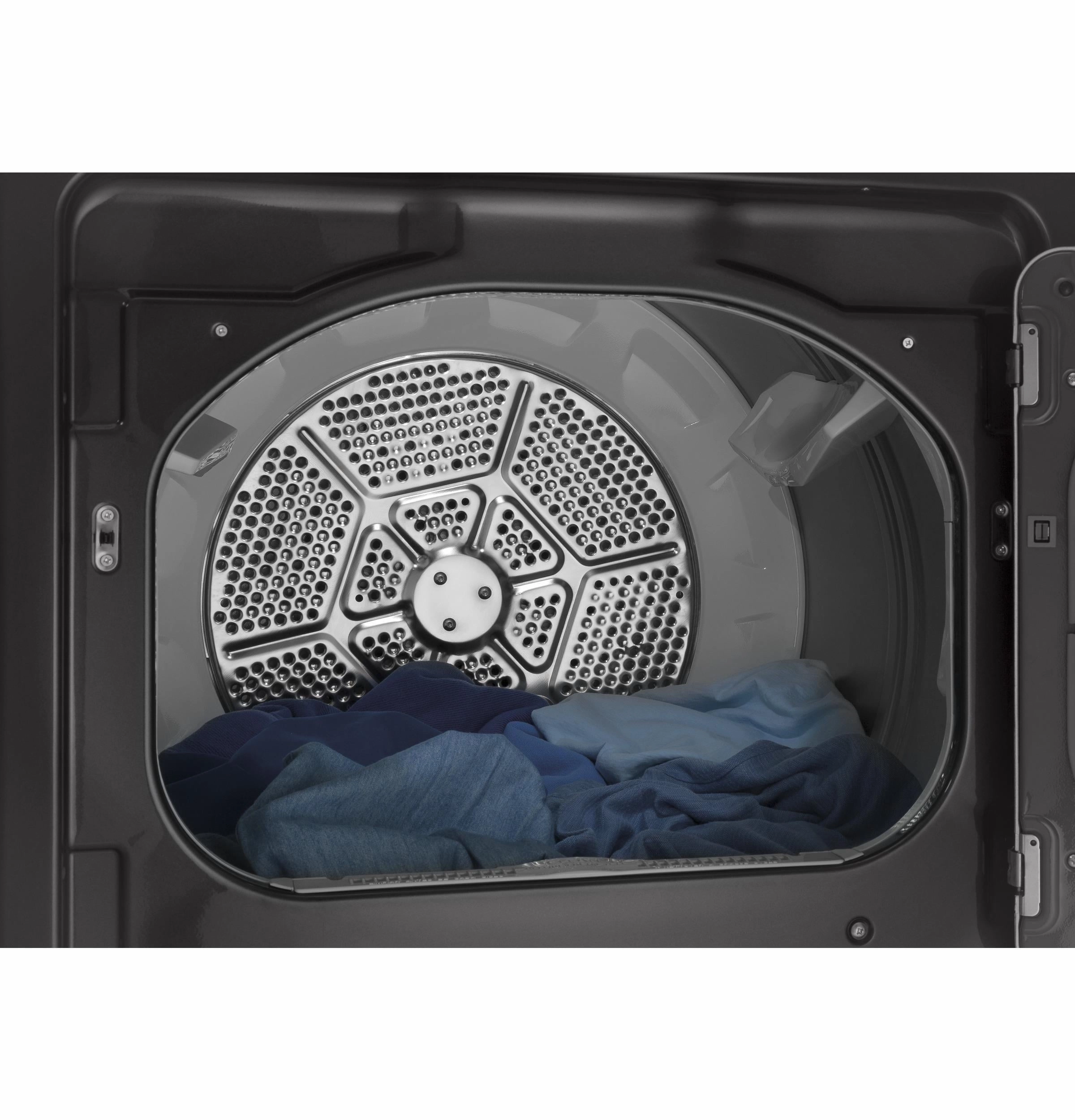 Ge Appliances GTD65GBPLDG Ge 7.4 Cu. Ft. Capacity Aluminized Alloy Drum Gas Dryer With He Sensor Dry