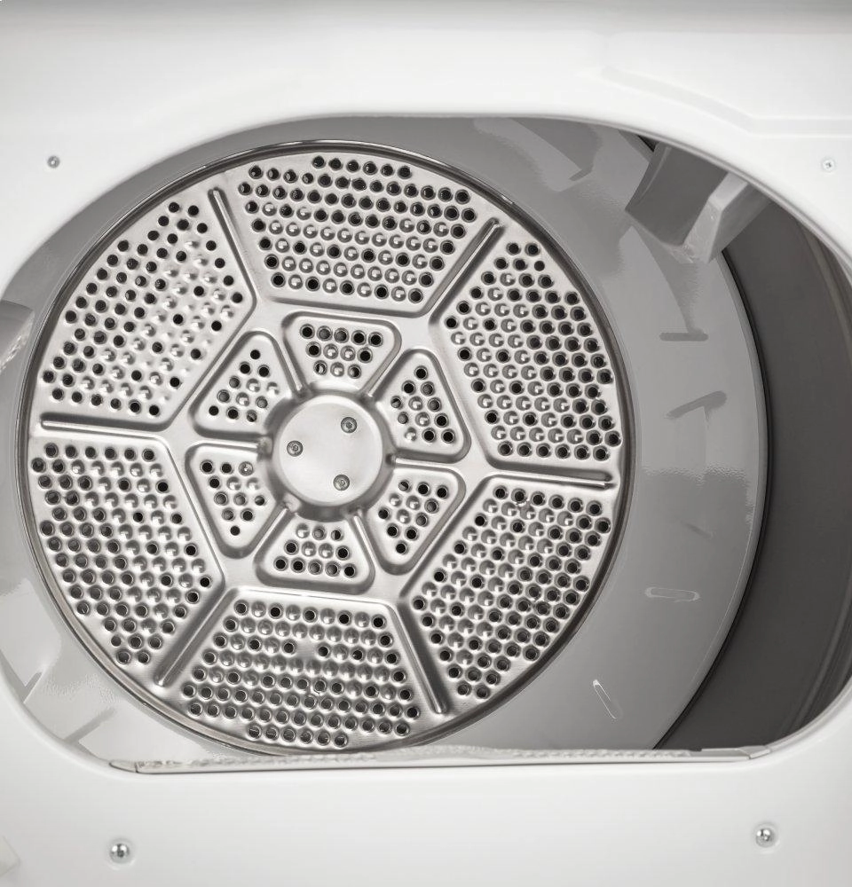 Ge Appliances GTD72EBPNDG Ge 7.4 Cu. Ft. Capacity Aluminized Alloy Drum Electric Dryer With Sanitize Cycle And Sensor Dry