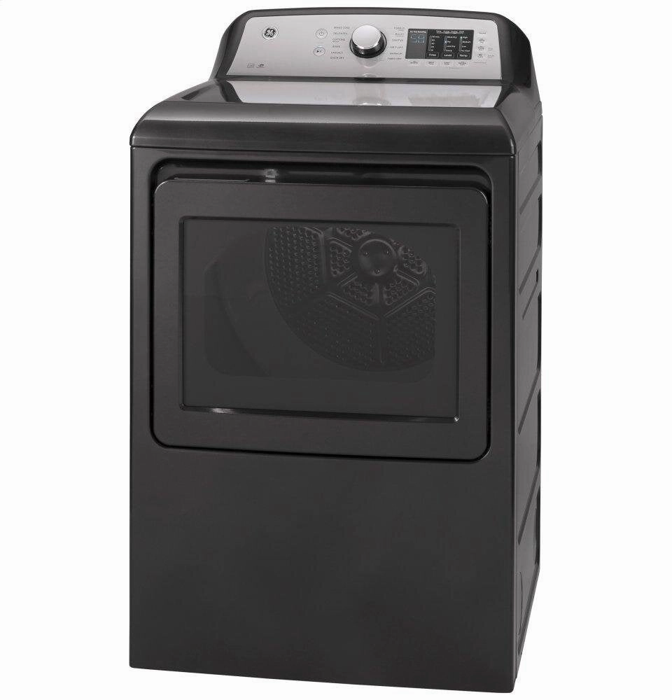 Ge Appliances GTD72GBPNDG Ge 7.4 Cu. Ft. Capacity Aluminized Alloy Drum Gas Dryer With Sanitize Cycle And Sensor Dry
