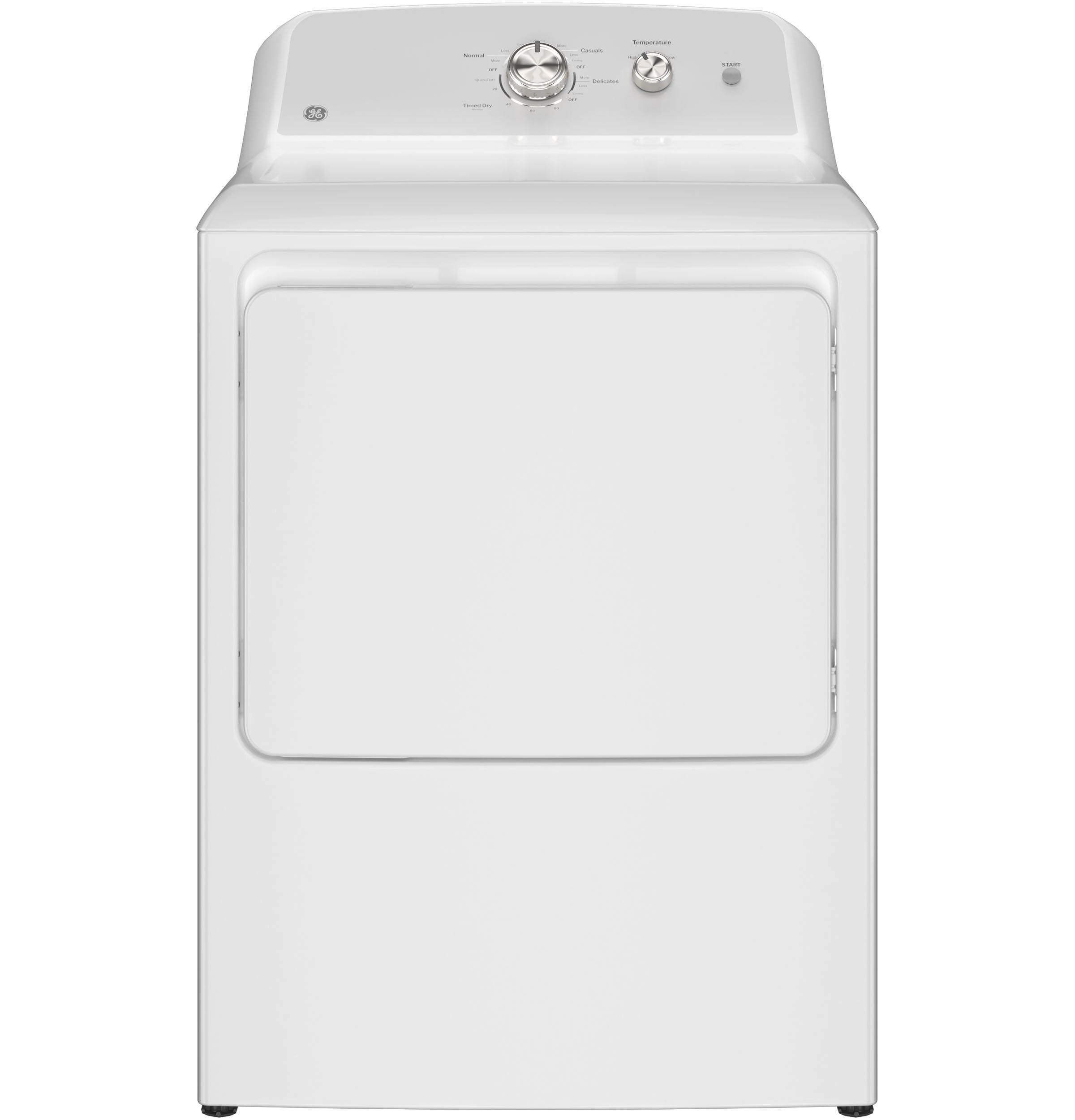 Ge Appliances GTX38EASWWS Ge 6.2 Cu. Ft. Capacity&#X00A0;Electric Dryer With Up To 120 Ft. Venting And Shallow Depth&#X200B;