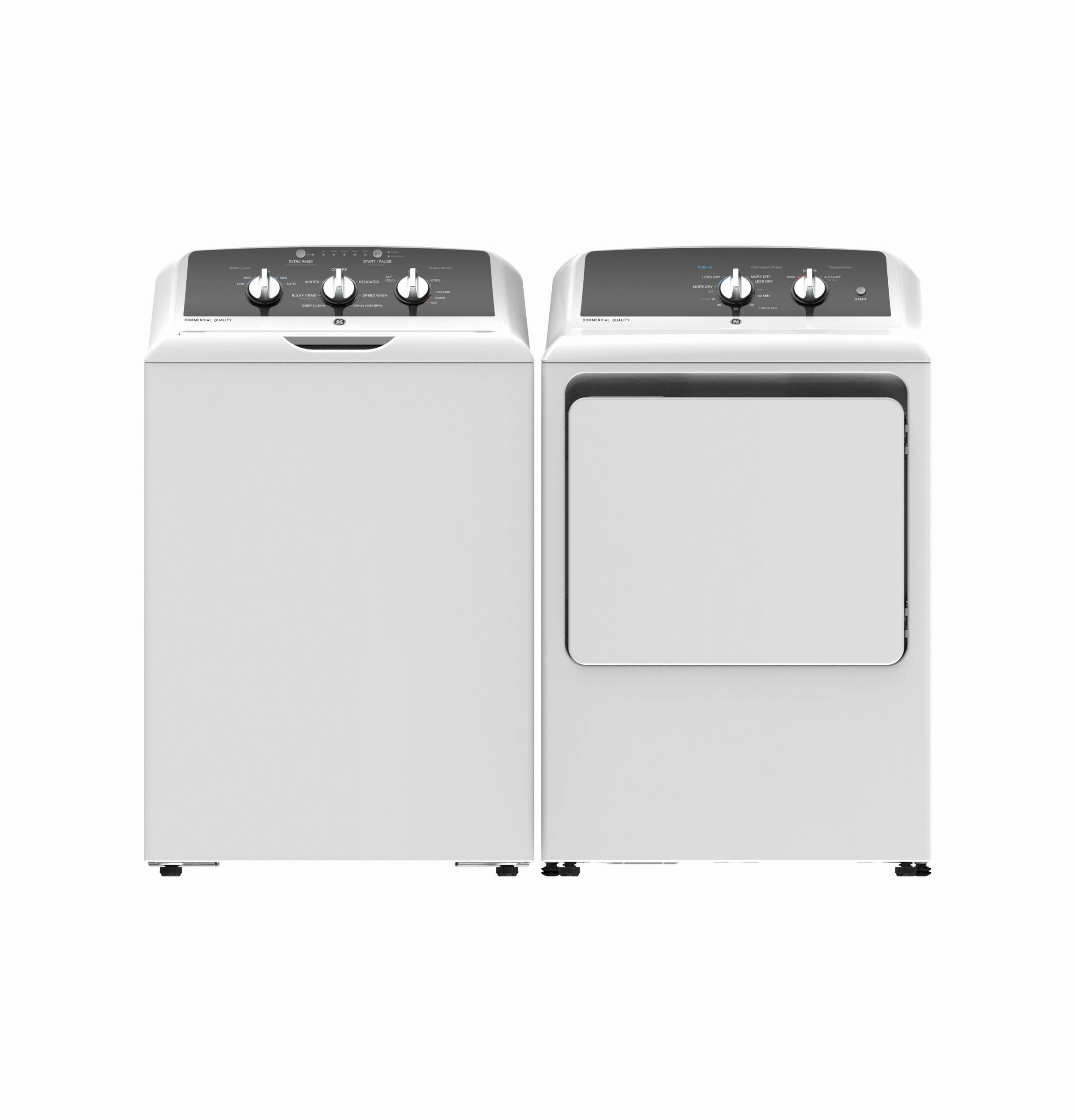 Ge Appliances GTX52EASPWB Ge 6.2 Cu. Ft. Capacity Aluminized Alloy Drum Electric Dryer