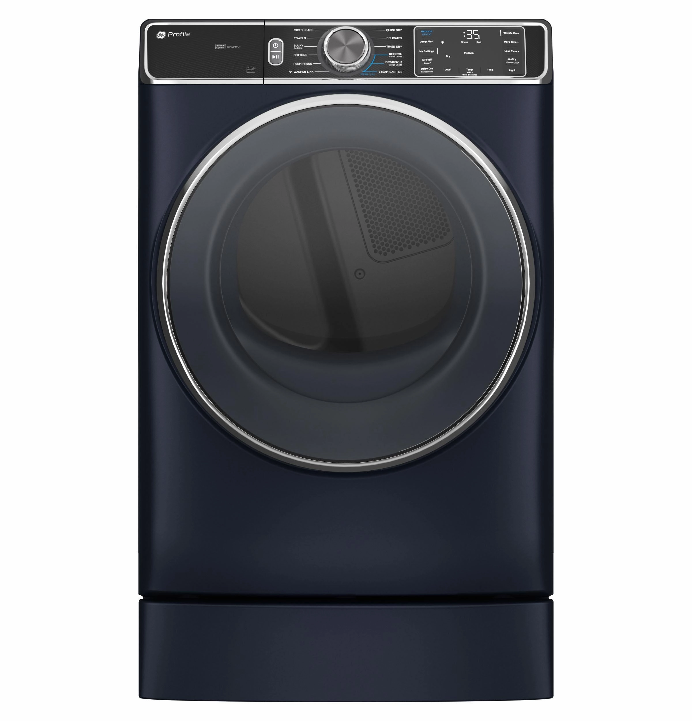 Ge Appliances PFD87ESPVRS Ge Profile&#8482; 7.8 Cu. Ft. Capacity Smart Front Load Electric Dryer With Steam And Sanitize Cycle
