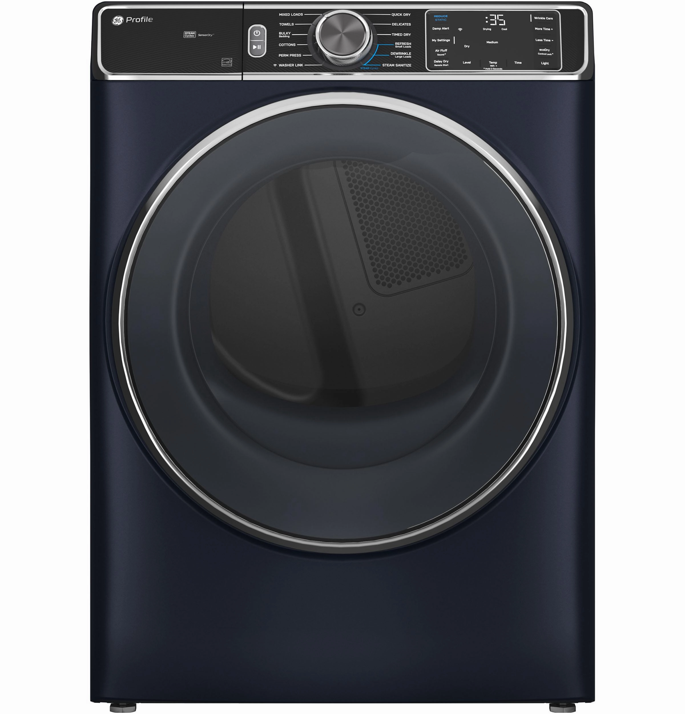 Ge Appliances PFD87GSPVRS Ge Profile&#8482; 7.8 Cu. Ft. Capacity Smart Front Load Gas Dryer With Steam And Sanitize Cycle