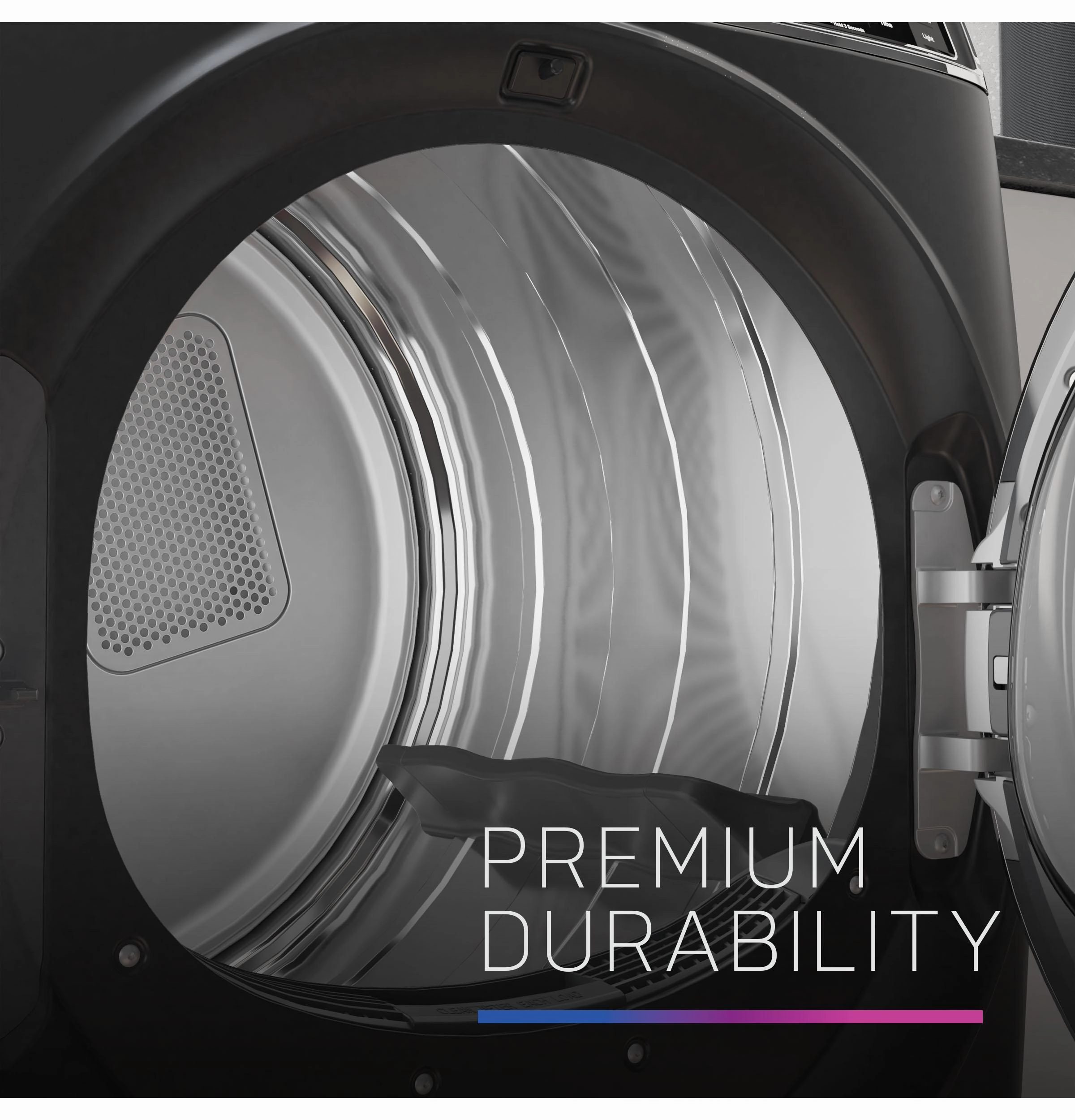Ge Appliances PFD95ESPTDS Ge Profile&#8482; 7.8 Cu. Ft. Capacity Smart Front Load Electric Dryer With Steam And Sanitize Cycle