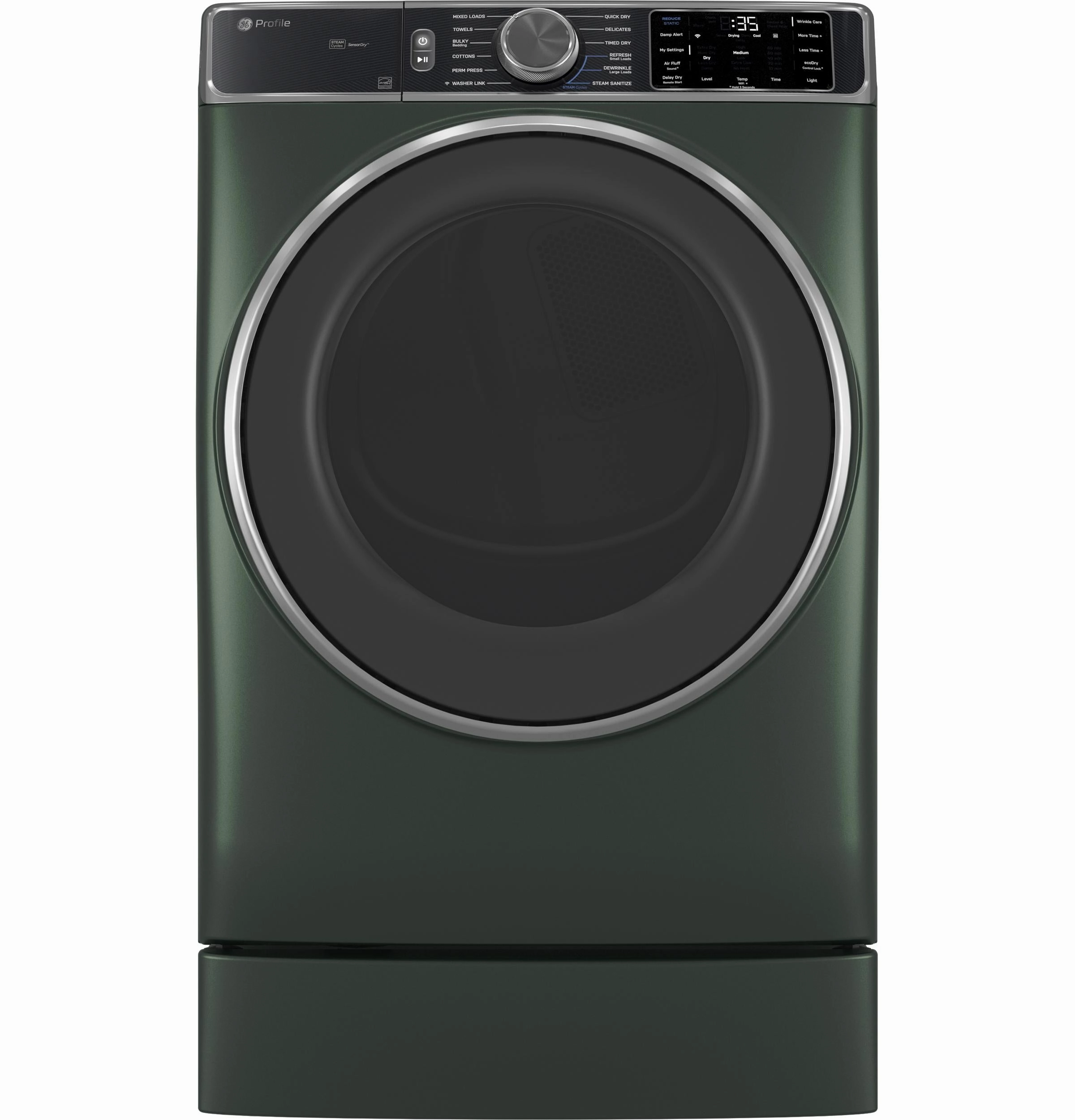 Ge Appliances PFD95ESPWGN Ge Profile&#8482; Energy Star 7.8 Cu. Ft. Capacity Smart Front Load Electric Dryer With Steam And Sanitize Cycle