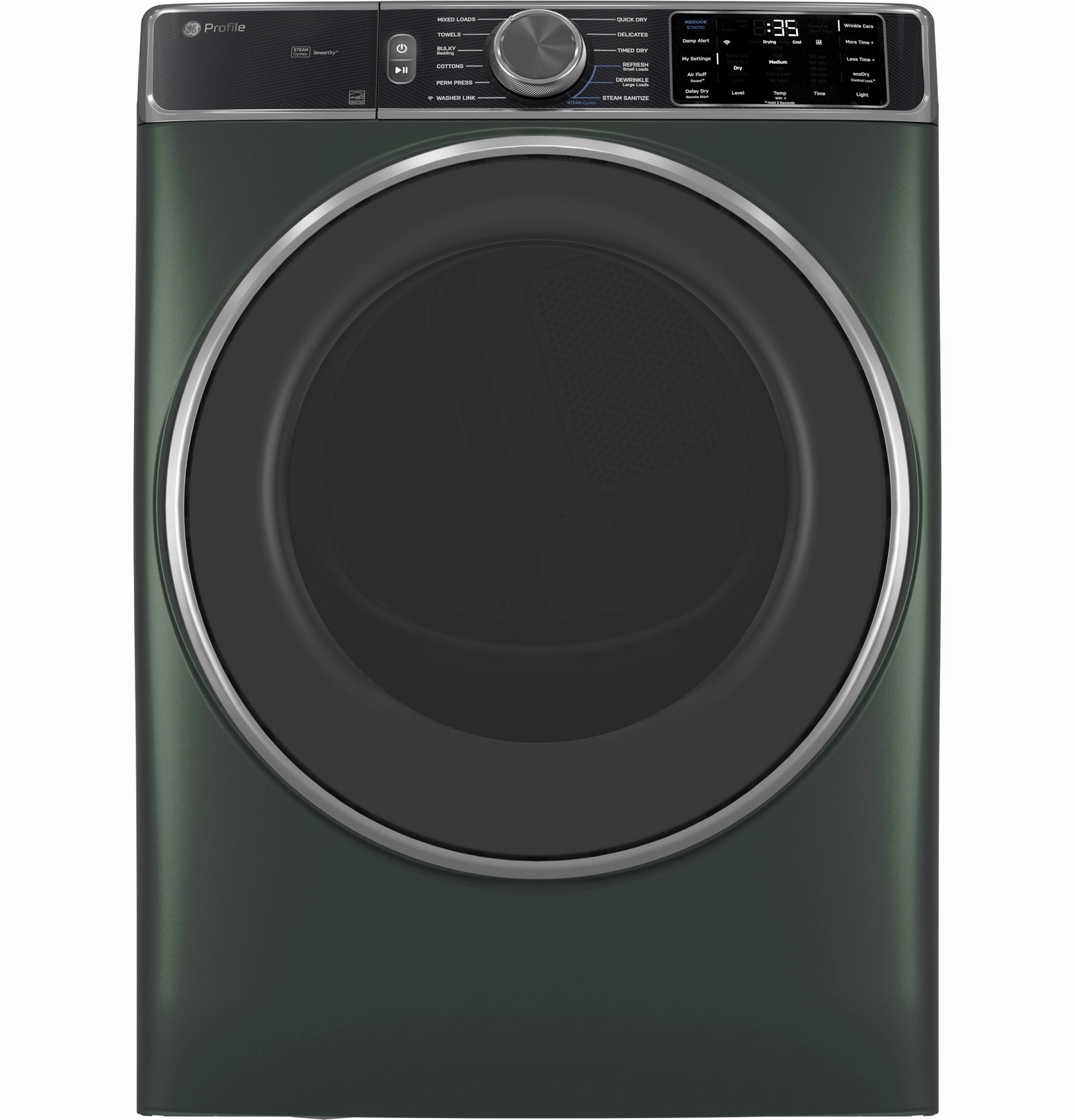 Ge Appliances PFD95ESPWGN Ge Profile&#8482; Energy Star 7.8 Cu. Ft. Capacity Smart Front Load Electric Dryer With Steam And Sanitize Cycle