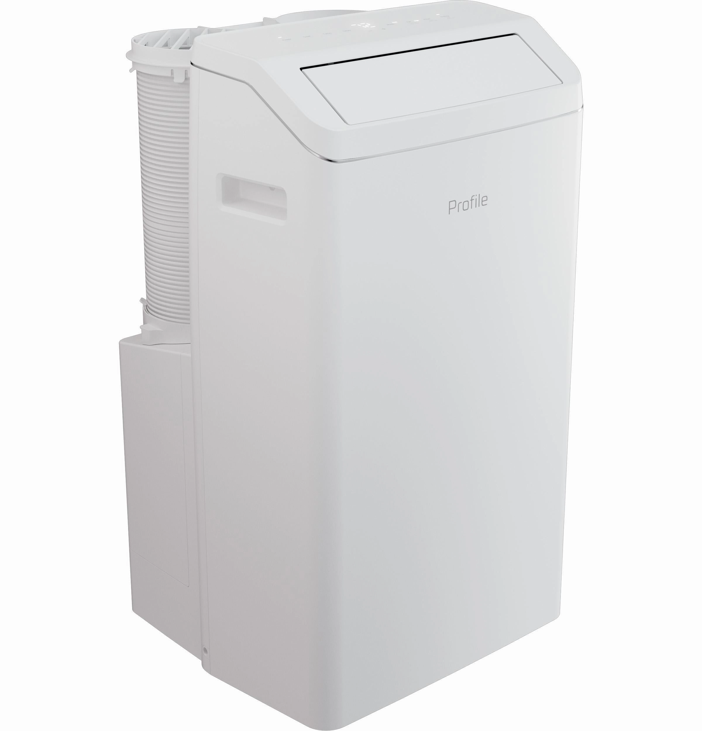 Ge Appliances PPHH12WWF Ge Profile 12,000 Btu Dual-Hose, Inverter Heat/Cool Portable Air Conditioner With Dehumidifier And Remote, White