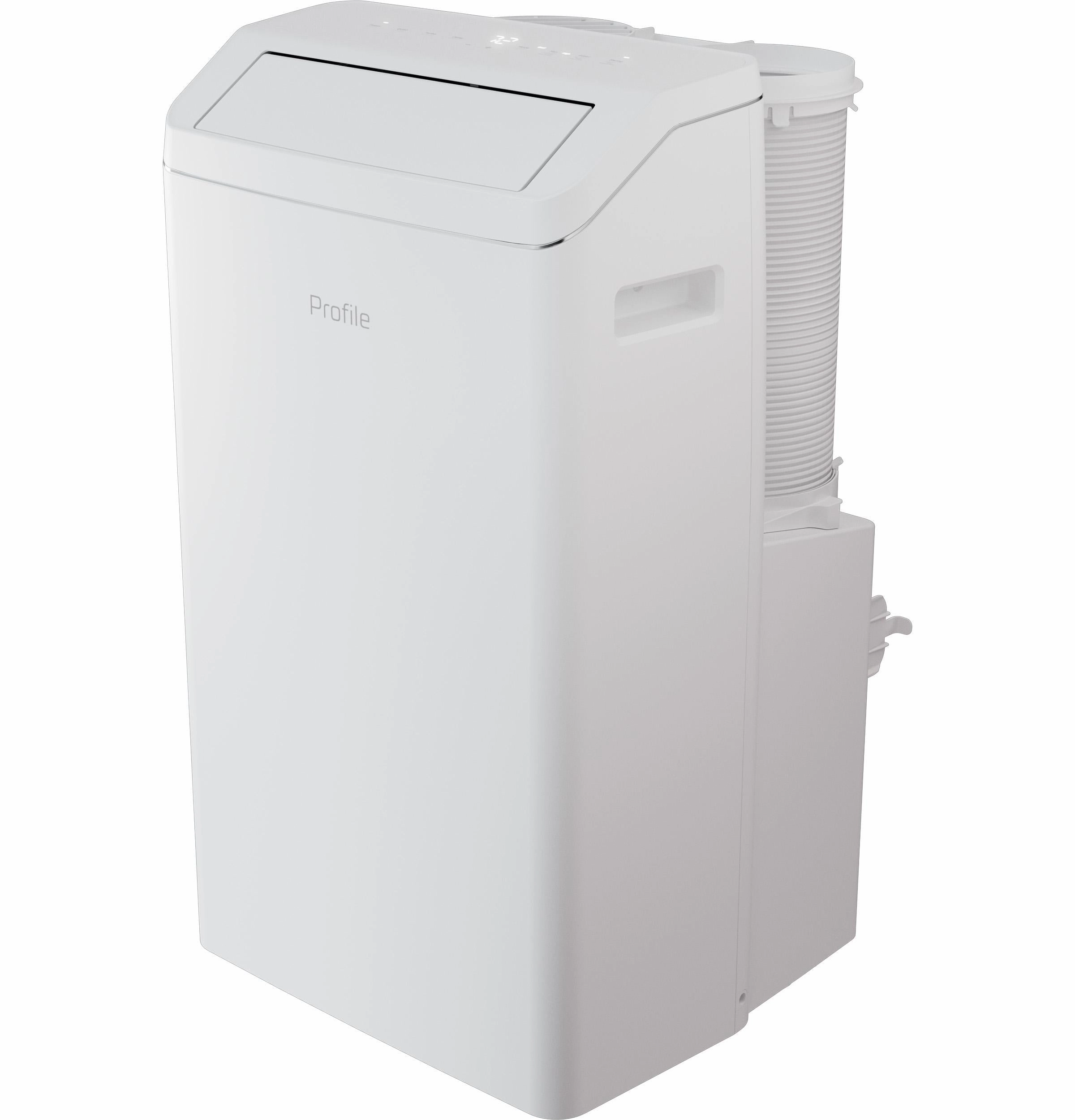 Ge Appliances PPHH12WWF Ge Profile 12,000 Btu Dual-Hose, Inverter Heat/Cool Portable Air Conditioner With Dehumidifier And Remote, White