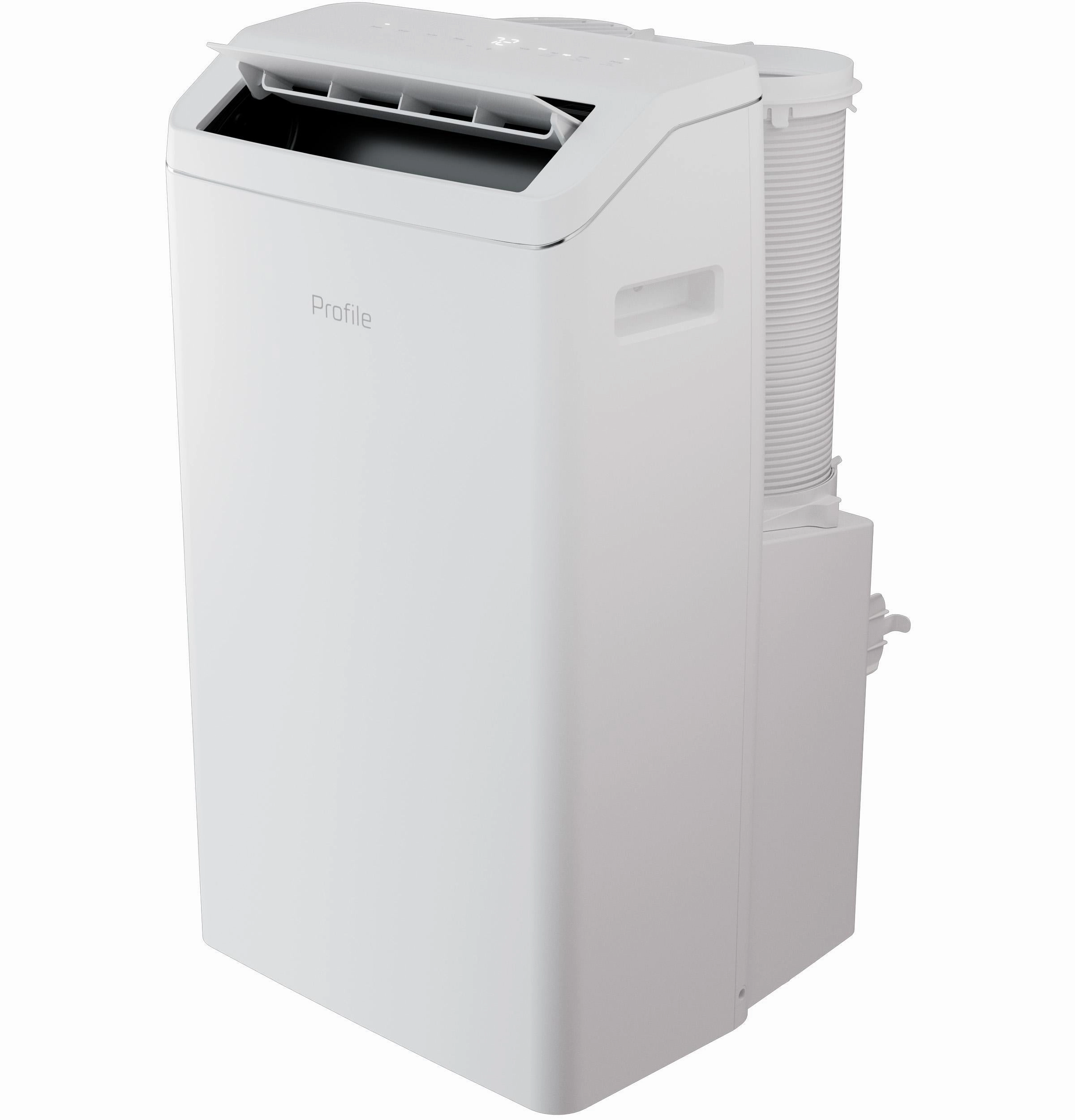 Ge Appliances PPHV10WWF Ge Profile 10,000 Btu Dual-Hose, Inverter Portable Air Conditioner With Dehumidifier And Remote, White