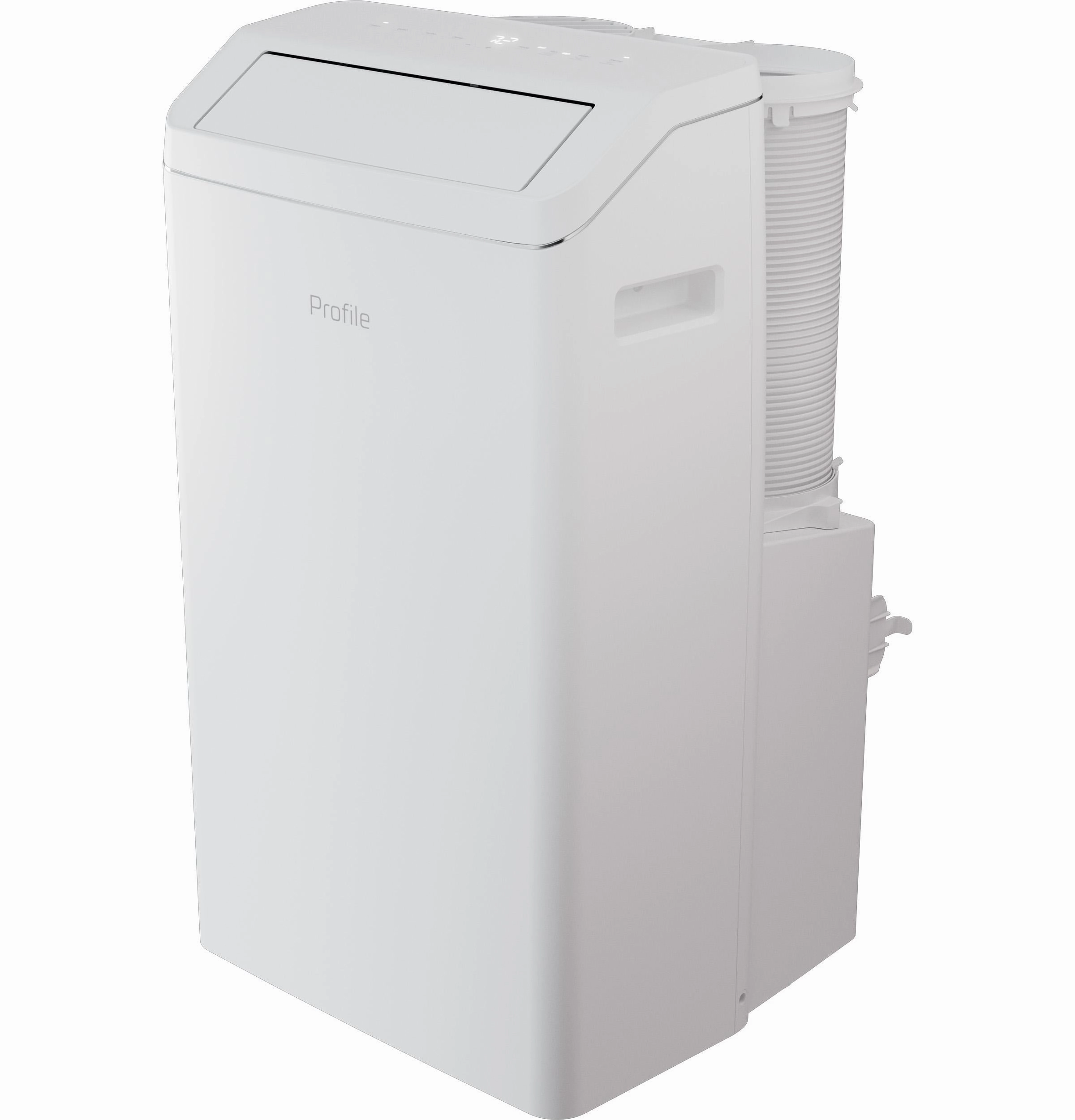 Ge Appliances PPHV10WWF Ge Profile 10,000 Btu Dual-Hose, Inverter Portable Air Conditioner With Dehumidifier And Remote, White
