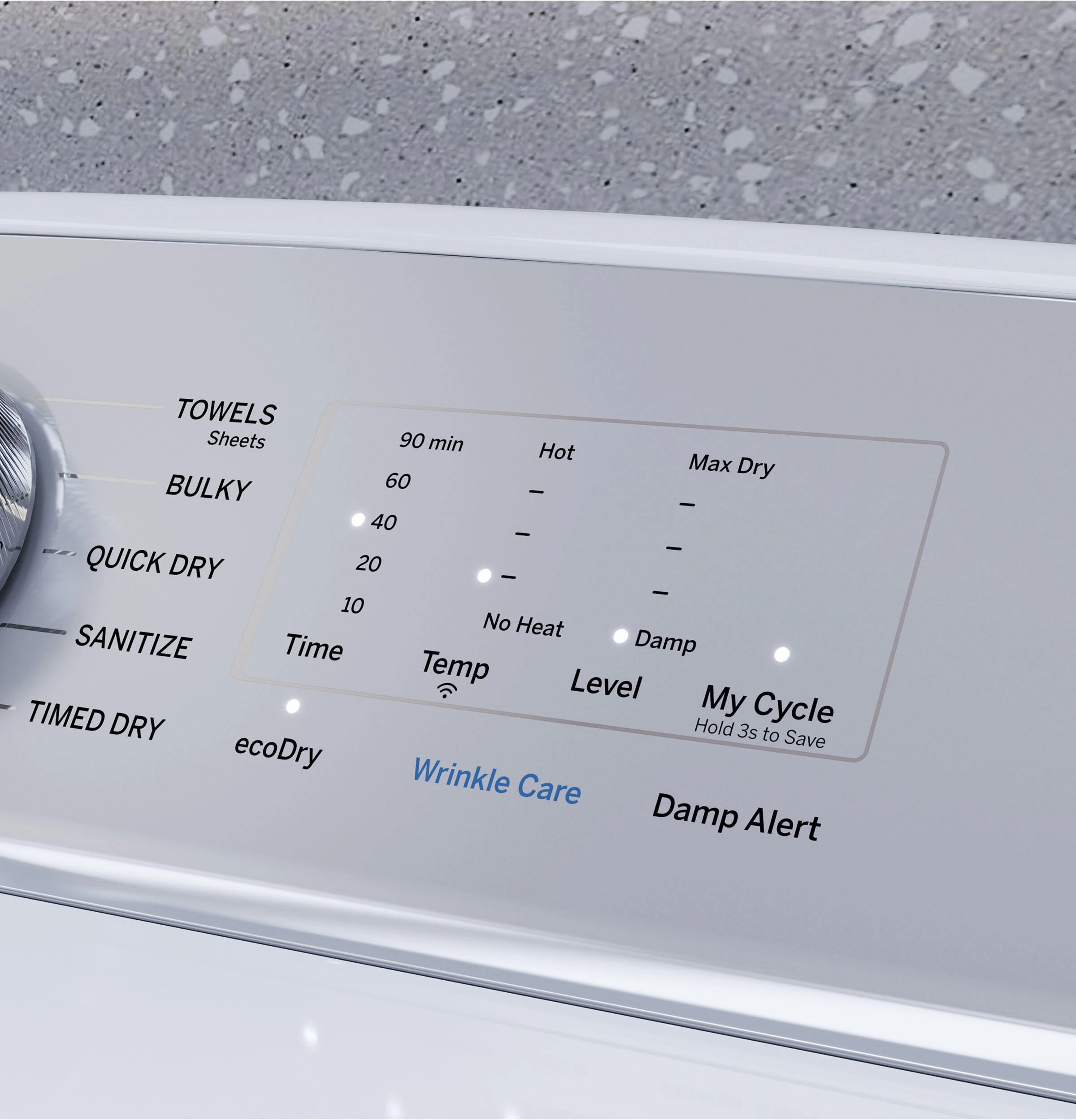 Ge Appliances PTD60EBPRDG Ge Profile&#8482; 7.4 Cu. Ft. Capacity Aluminized Alloy Drum Electric Dryer With Sanitize Cycle And Sensor Dry