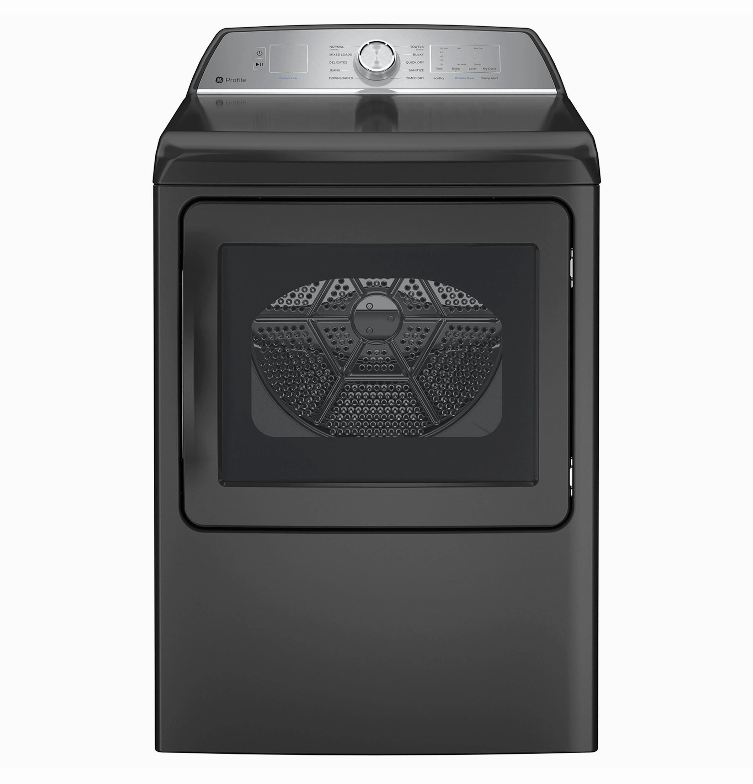 Ge Appliances PTD60GBPRDG Ge Profile&#8482; 7.4 Cu. Ft. Capacity Aluminized Alloy Drum Gas Dryer With Sanitize Cycle And Sensor Dry