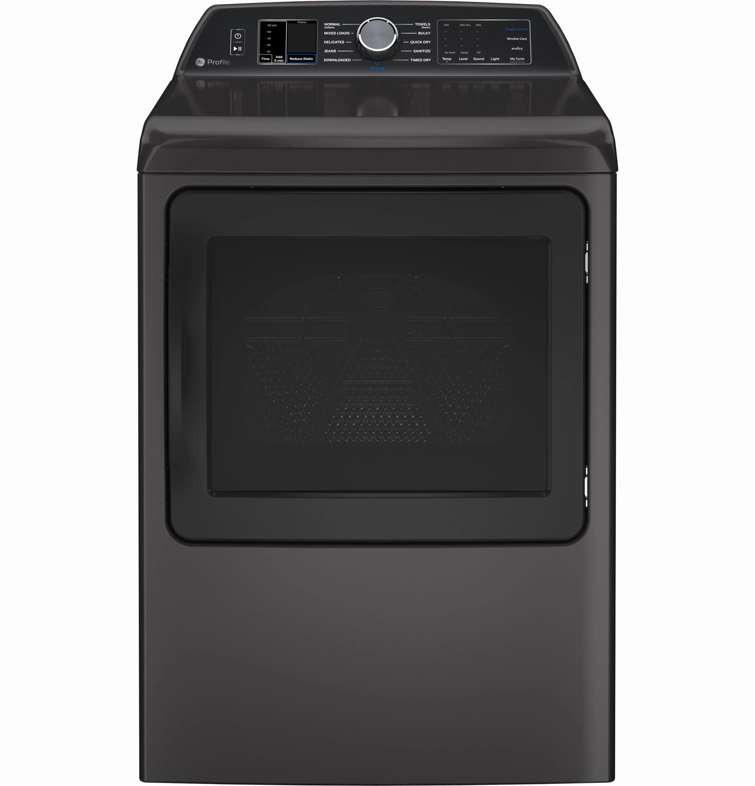 Ge Appliances PTD70GBPTDG Ge Profile&#8482; 7.4 Cu. Ft. Capacity Smart Aluminized Alloy Drum Gas Dryer With Sanitize Cycle And Sensor Dry