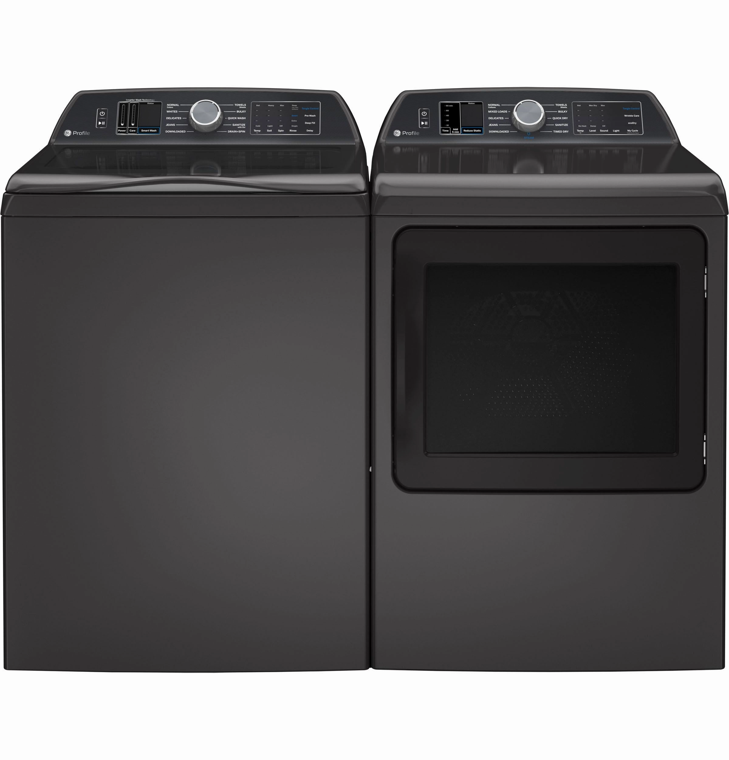 Ge Appliances PTD70GBPTDG Ge Profile&#8482; 7.4 Cu. Ft. Capacity Smart Aluminized Alloy Drum Gas Dryer With Sanitize Cycle And Sensor Dry