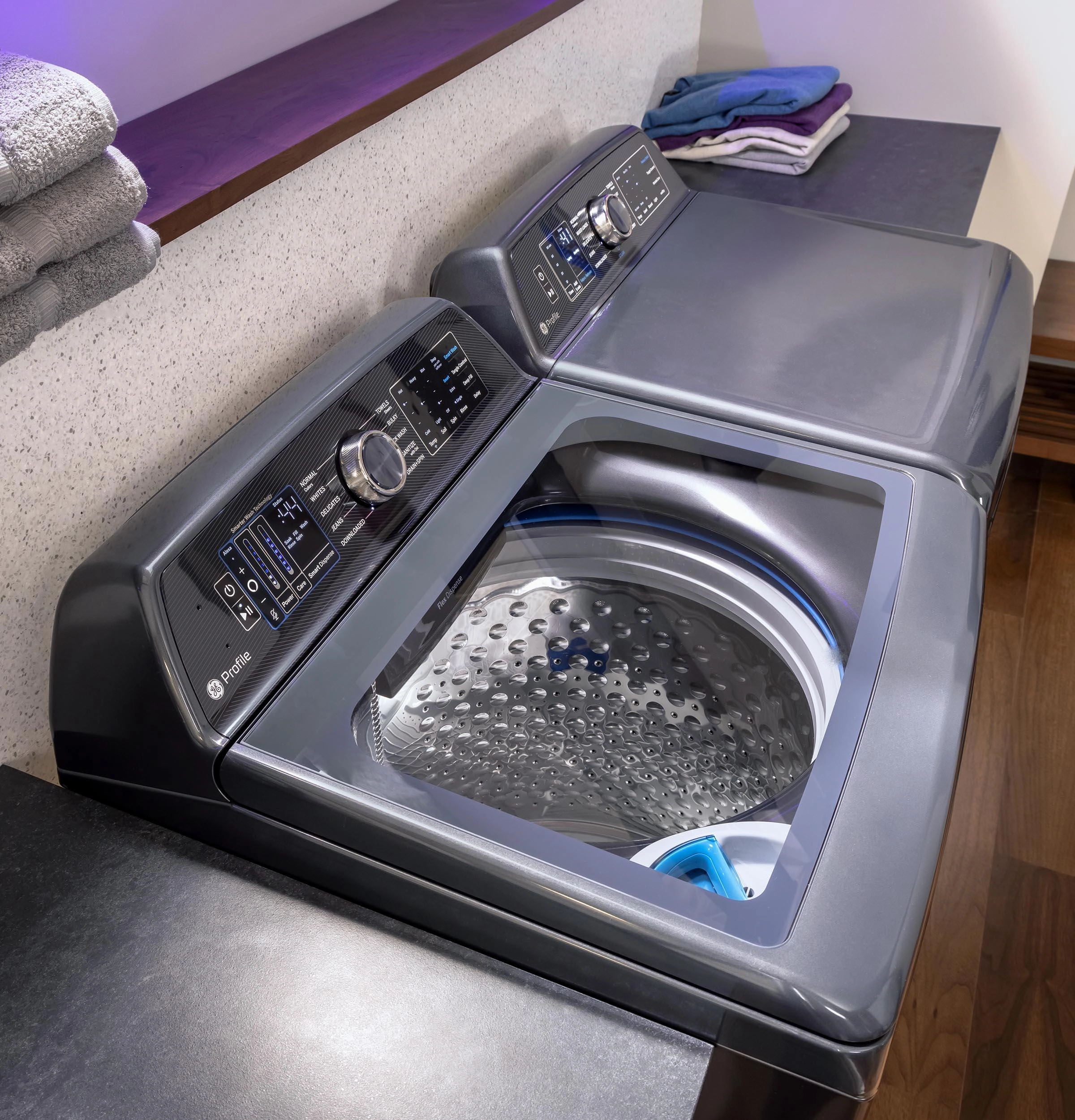 Ge Appliances PTD90EBPTDG Ge Profile&#8482; 7.3 Cu. Ft. Capacity Smart Electric Dryer With Fabric Refresh