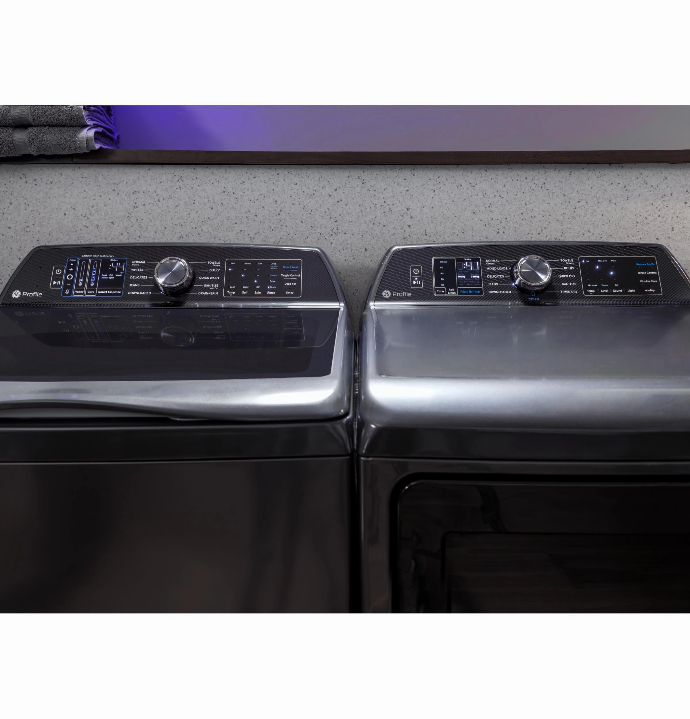 Ge Appliances PTD90GBPTDG Ge Profile&#8482; 7.3 Cu. Ft. Capacity Smart Gas Dryer With Fabric Refresh