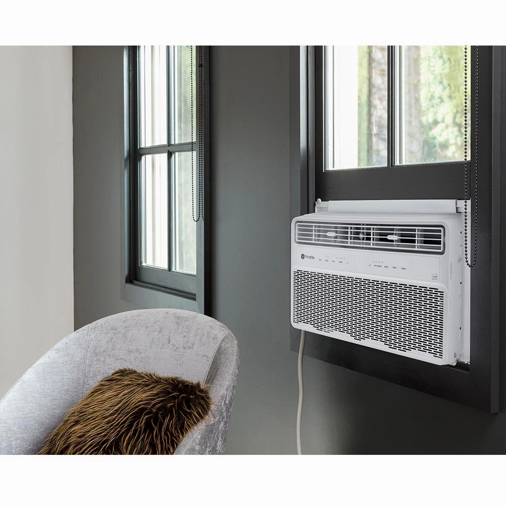 Ge Appliances PWDV14WWF Ge Profile&#8482; Energy Star 14,000 Btu Inverter Smart Ultra Quiet Window Air Conditioner For Large Rooms Up To 700 Sq. Ft.
