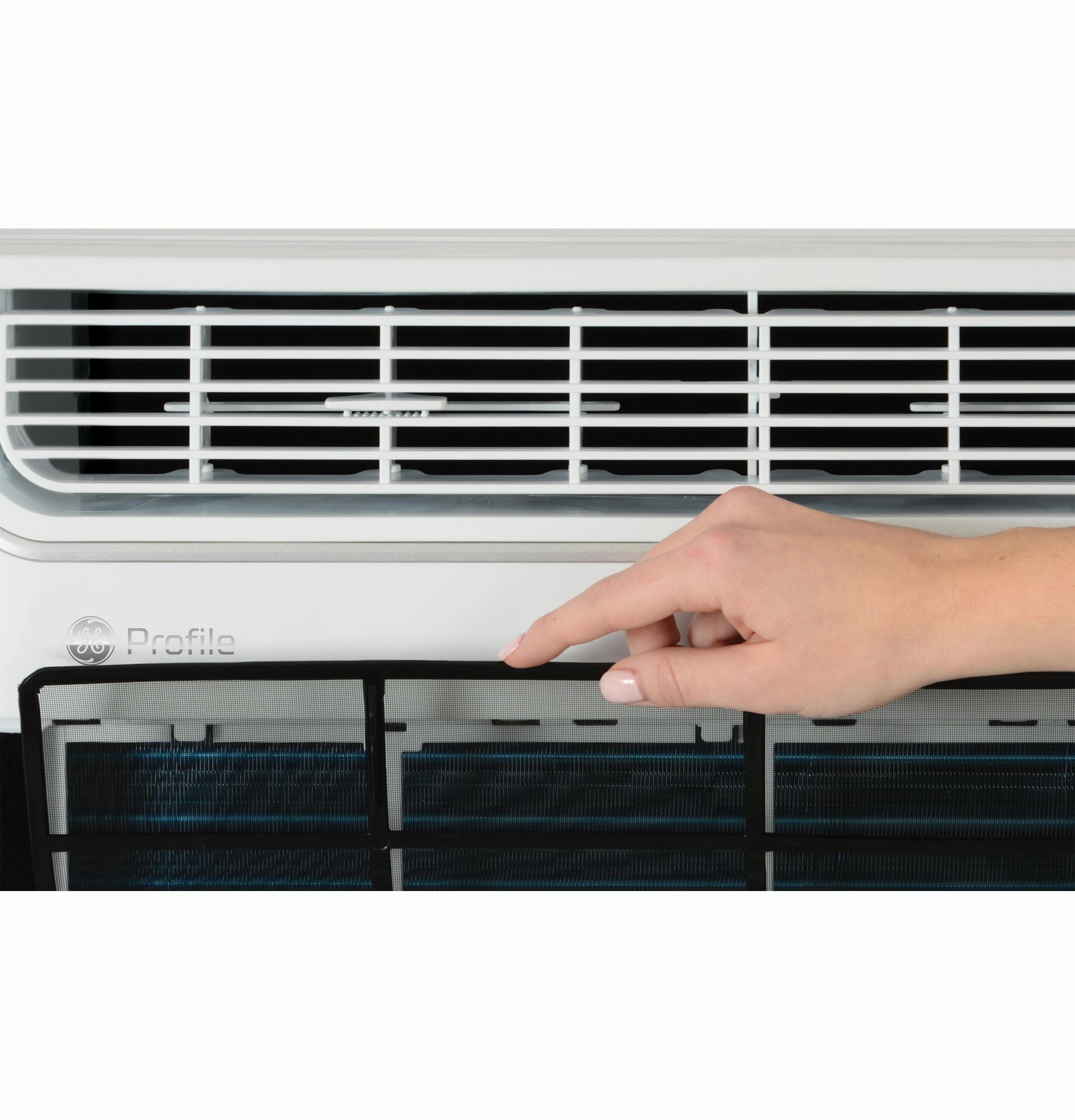 Ge Appliances PWDV14WWF Ge Profile&#8482; Energy Star 14,000 Btu Inverter Smart Ultra Quiet Window Air Conditioner For Large Rooms Up To 700 Sq. Ft.