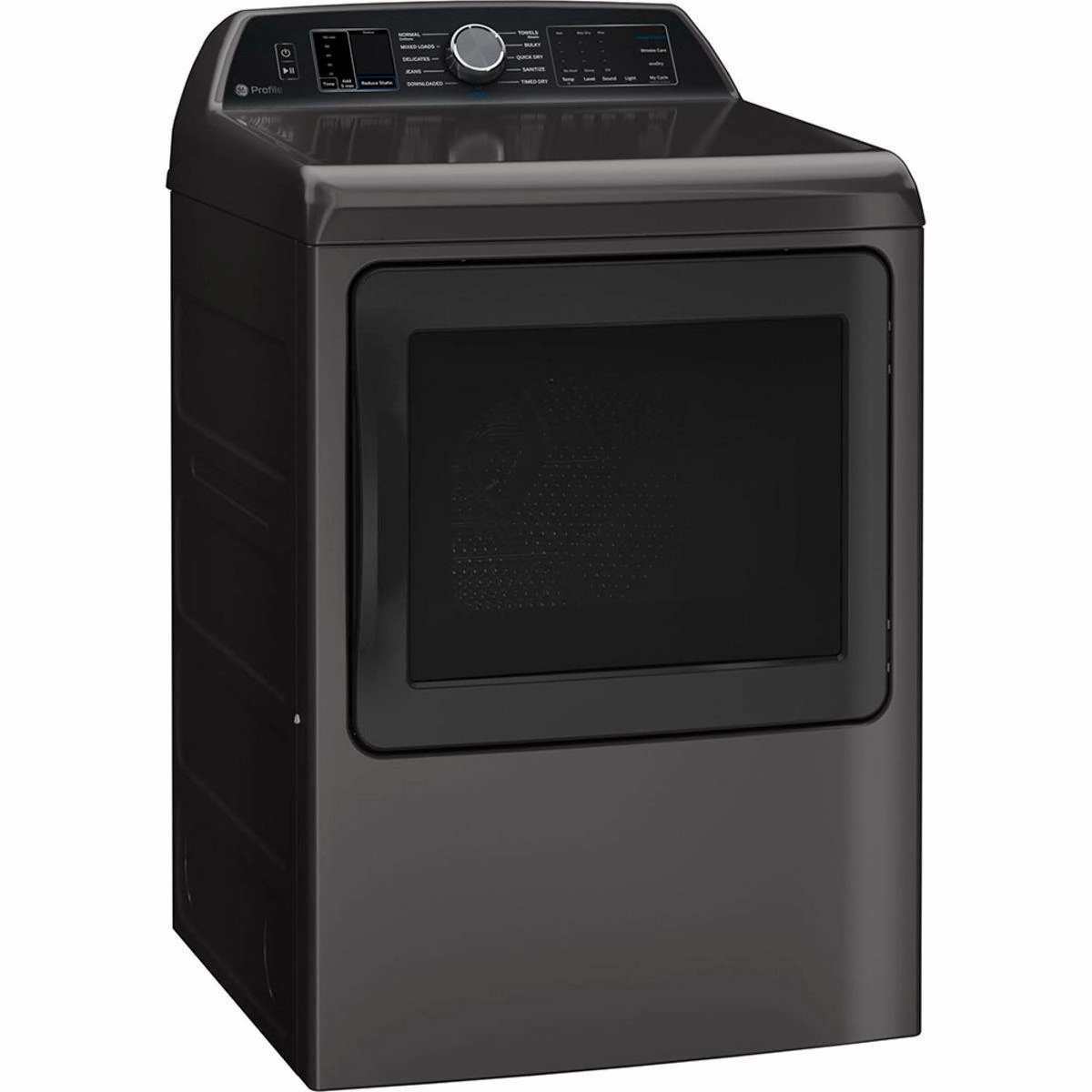 GE Profile 7.3 Cu. Ft. Electric Dryer with Sanitize Cycle PTD70EBMTDG