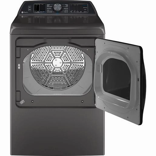 GE Profile 7.3 Cu. Ft. Electric Dryer with Sanitize Cycle PTD70EBMTDG
