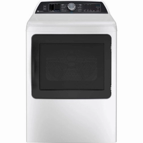 GE Profile 7.3 Cu. Ft. Electric Dryer with Sanitize Cycle PTD70EBMTWS